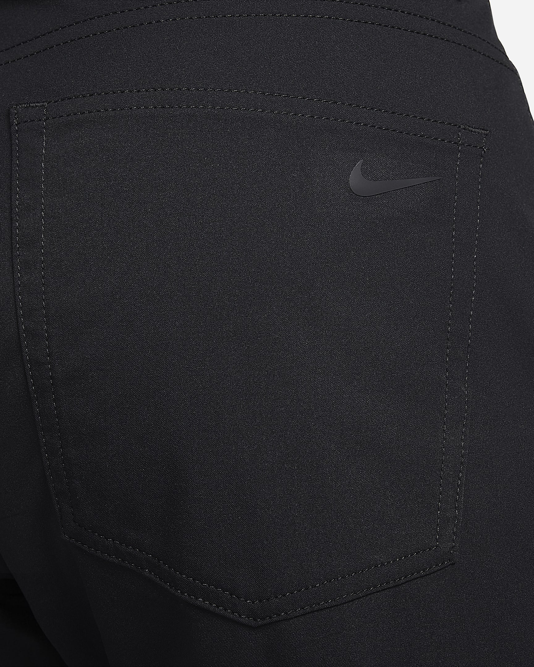 Pantalon de golf slim 5 poches Nike Tour pour homme - Noir/Noir