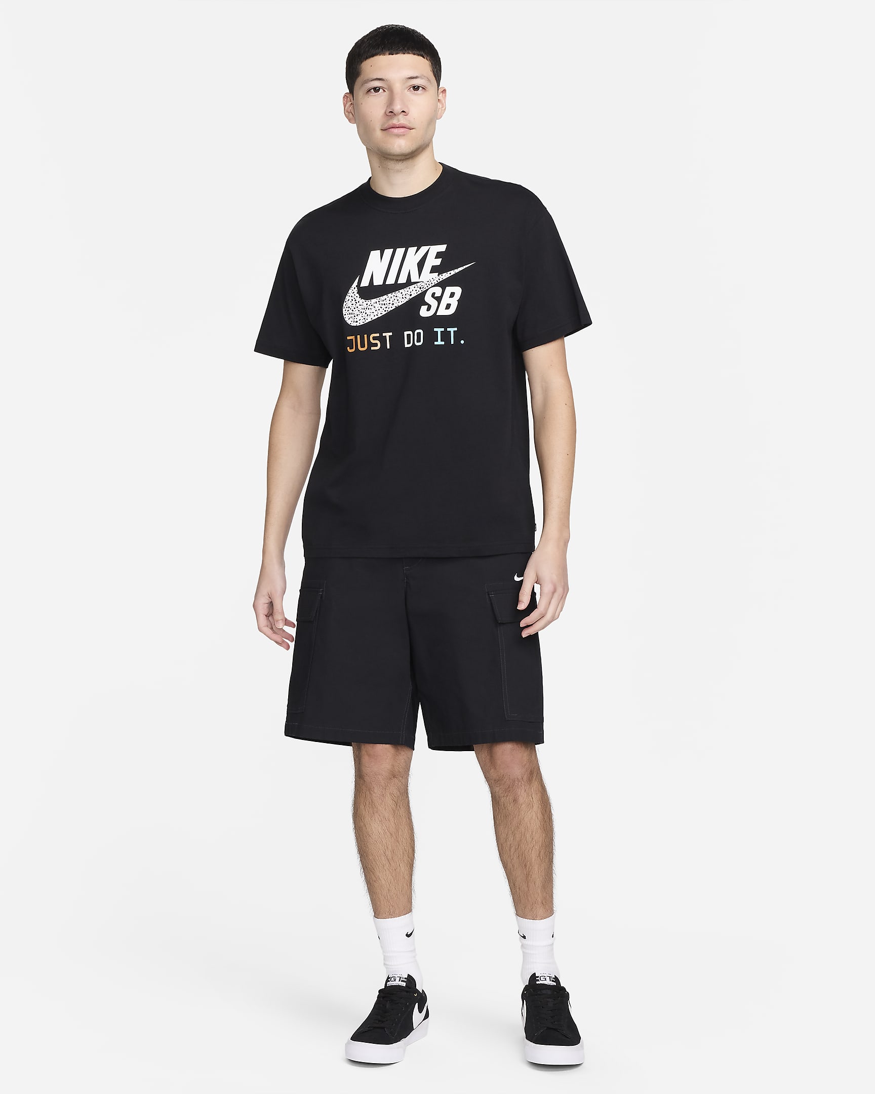 Nike SB Camiseta de skateboard - Negro