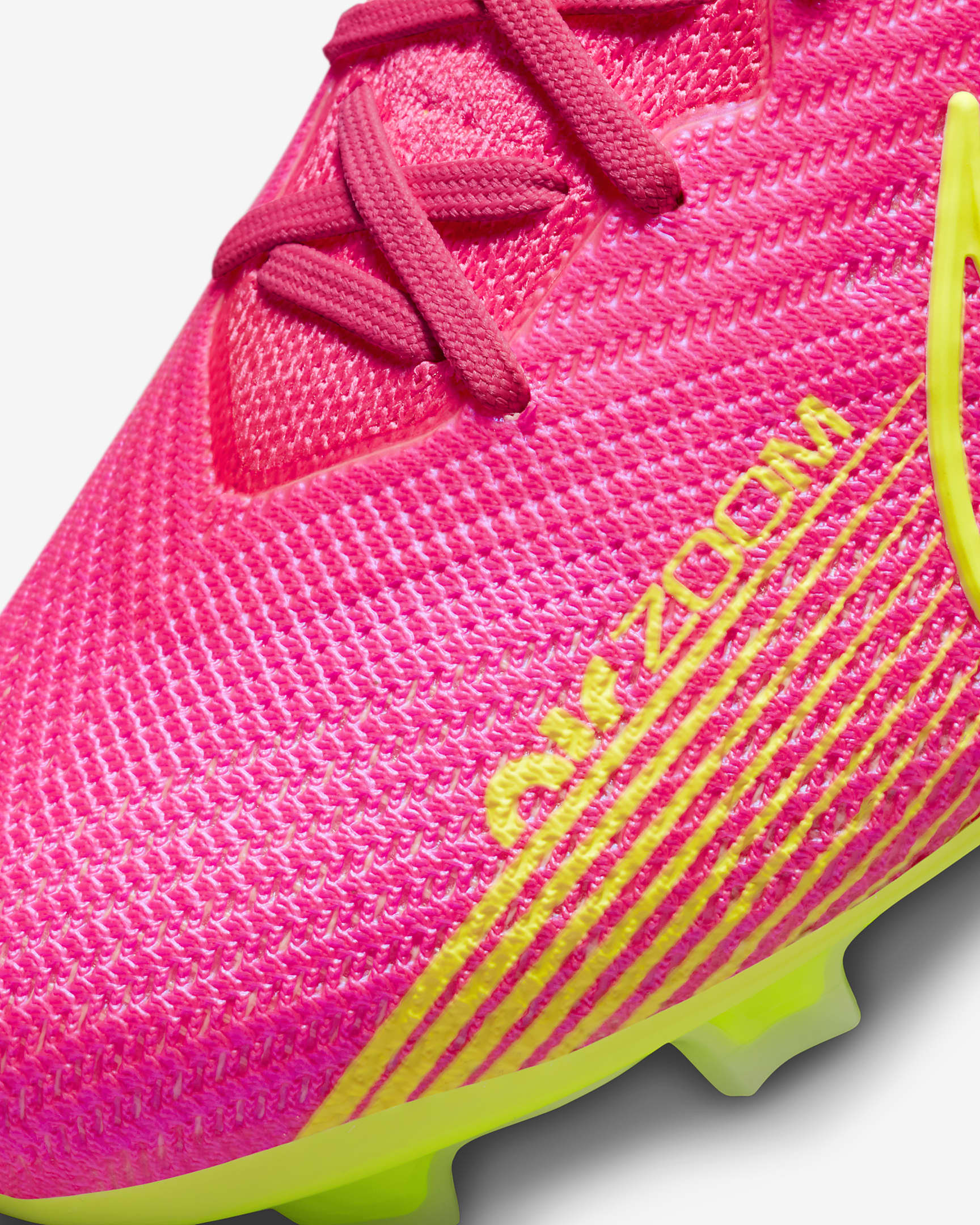 Nike Mercurial Vapor 15 Elite Firm Ground Low-Top Soccer Cleats - Pink Blast/Gridiron/Volt