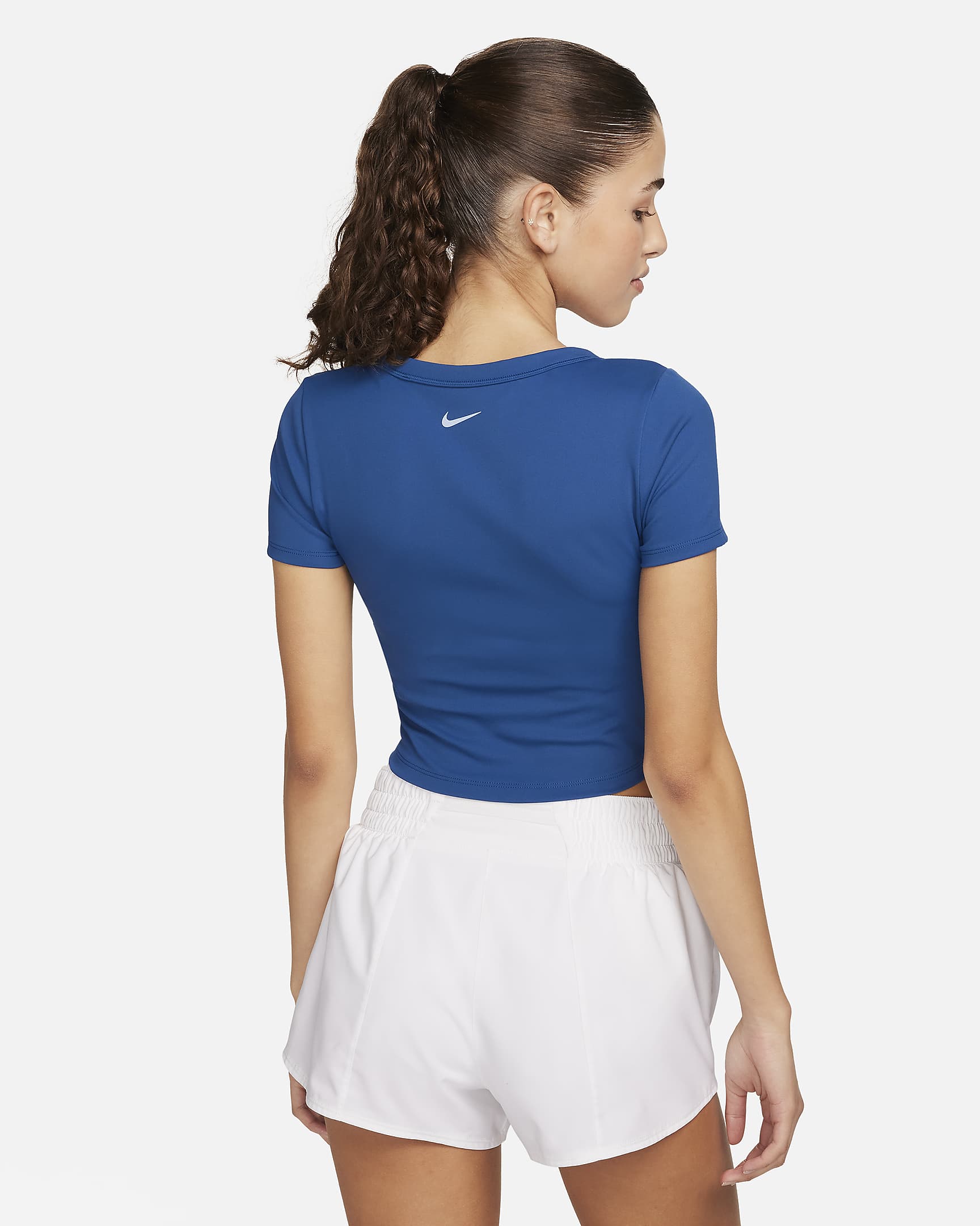 Nike One Fitted Women s Dri FIT Short Sleeve Cropped Top Nike UK nike-one-fitted-women-s-dri-fit-short-sleeve-cropped-top-nike-uk