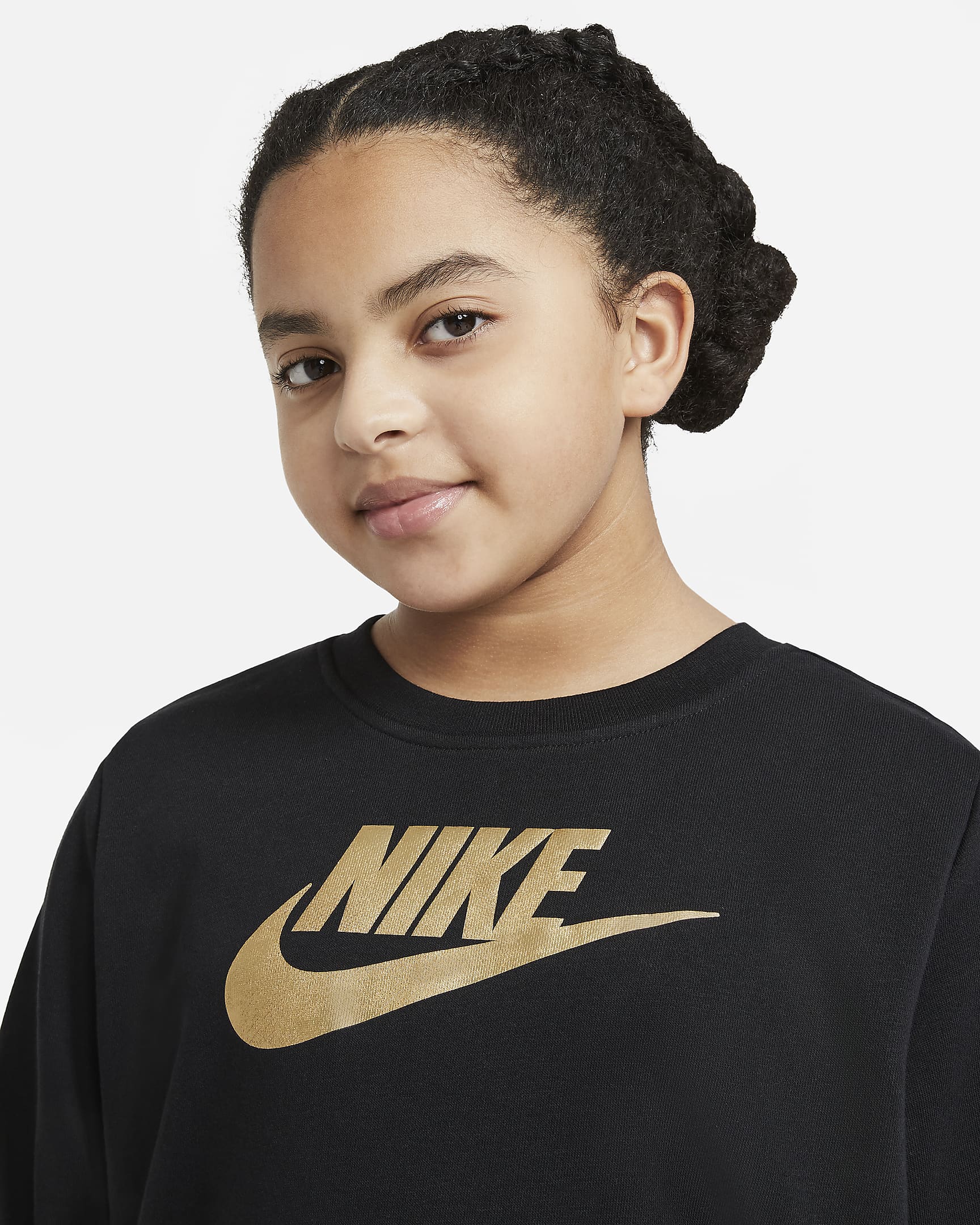 Nike Sportswear Older Kids' (Girls') Crew (Extended Size). Nike UK