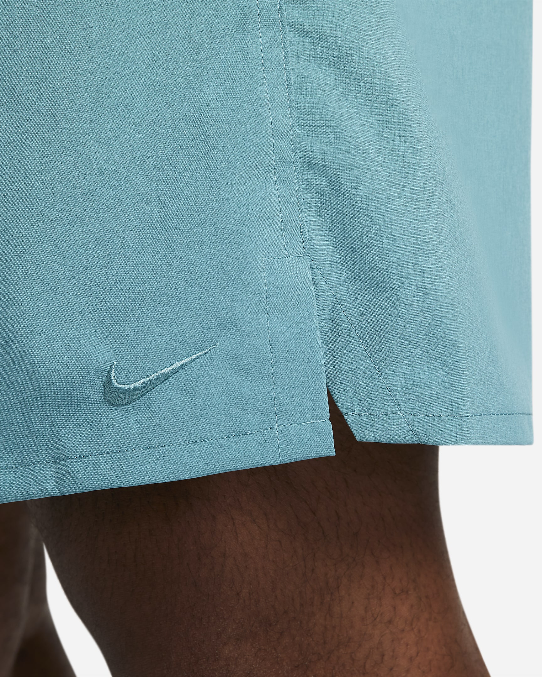 Short non doublé Nike Unlimited Dri-FIT 18 cm pour homme - Mineral Teal/Noir/Mineral Teal