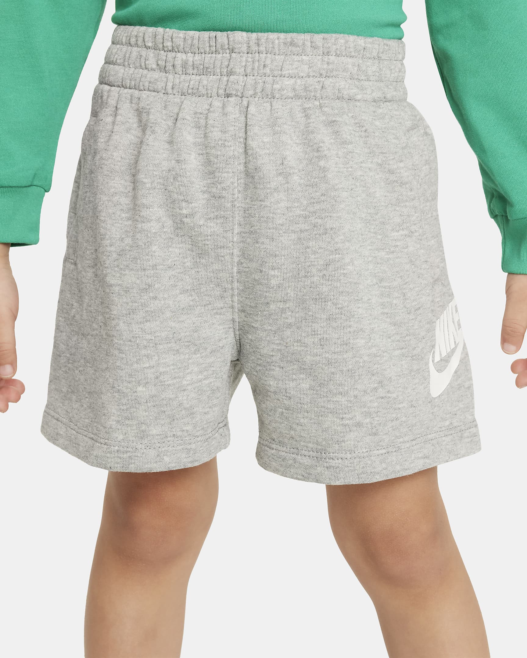 Nike Sportswear Club Toddler French Terry Shorts - Dark Grey Heather