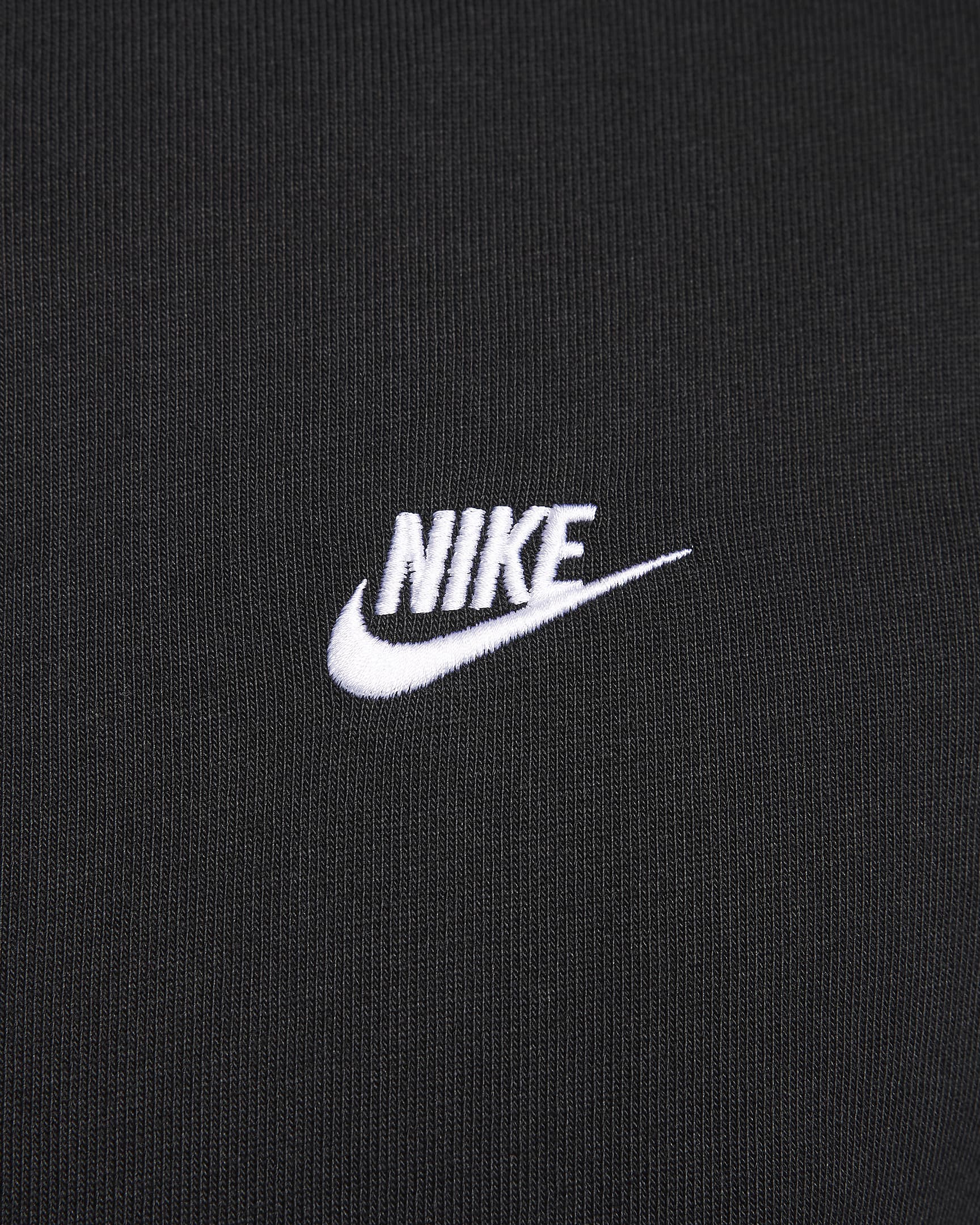 Nike Club Men's Knit Jacket - Black/Black/White