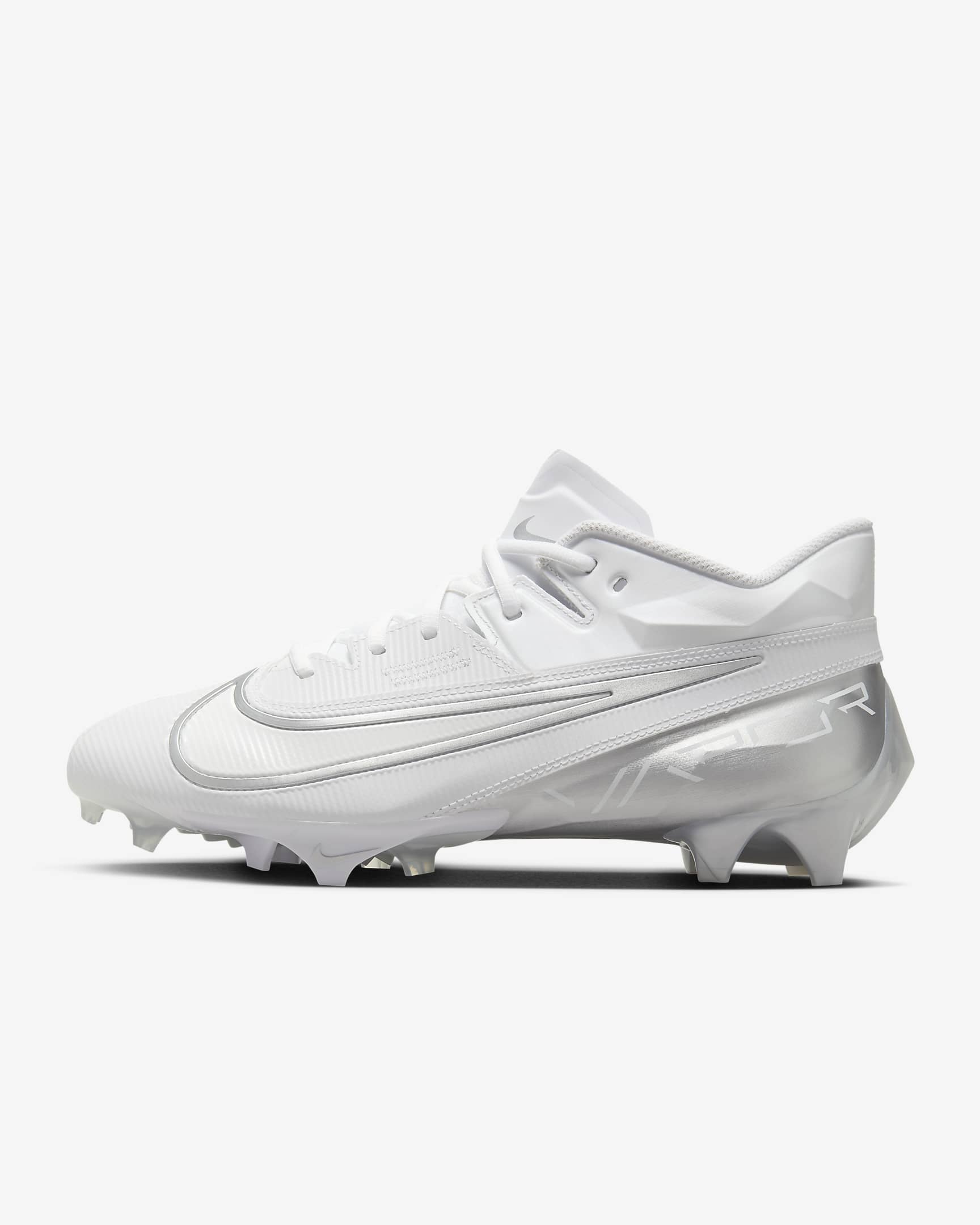 Nike Vapor Edge Elite 360 2 Men's Football Cleats - White/Pure Platinum/Metallic Silver