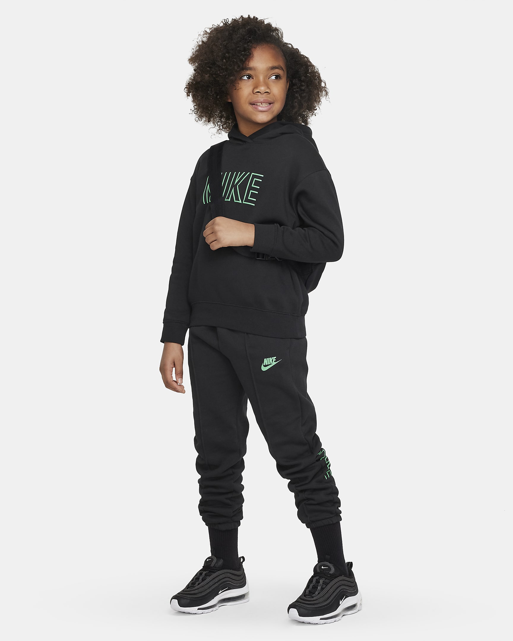 Nike Sportswear Older Kids' (Girls') Fleece Trousers. Nike UK