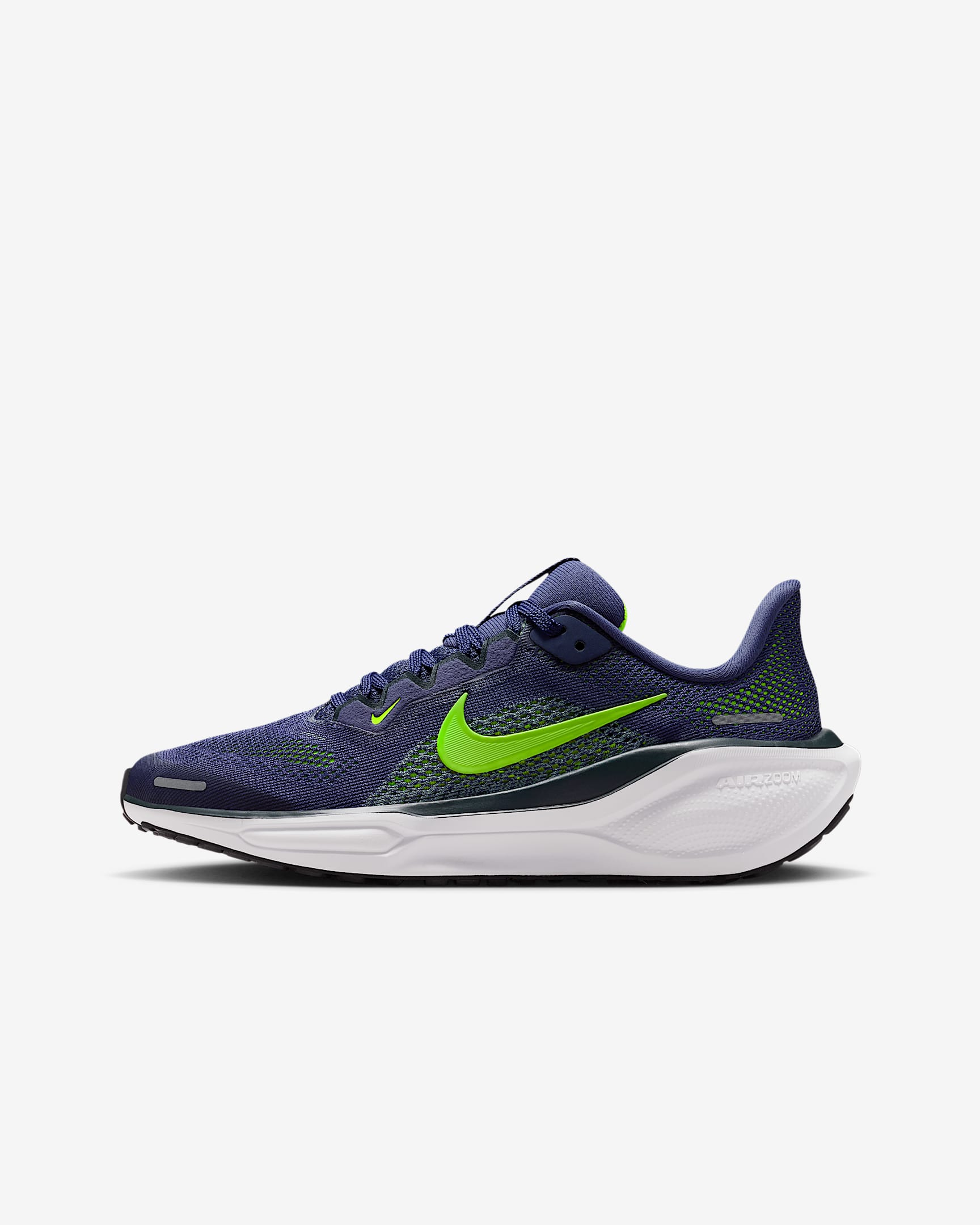 Nike Pegasus 41 Older Kids' Road Running Shoes - Sanded Purple/Seaweed/Cannon/Volt