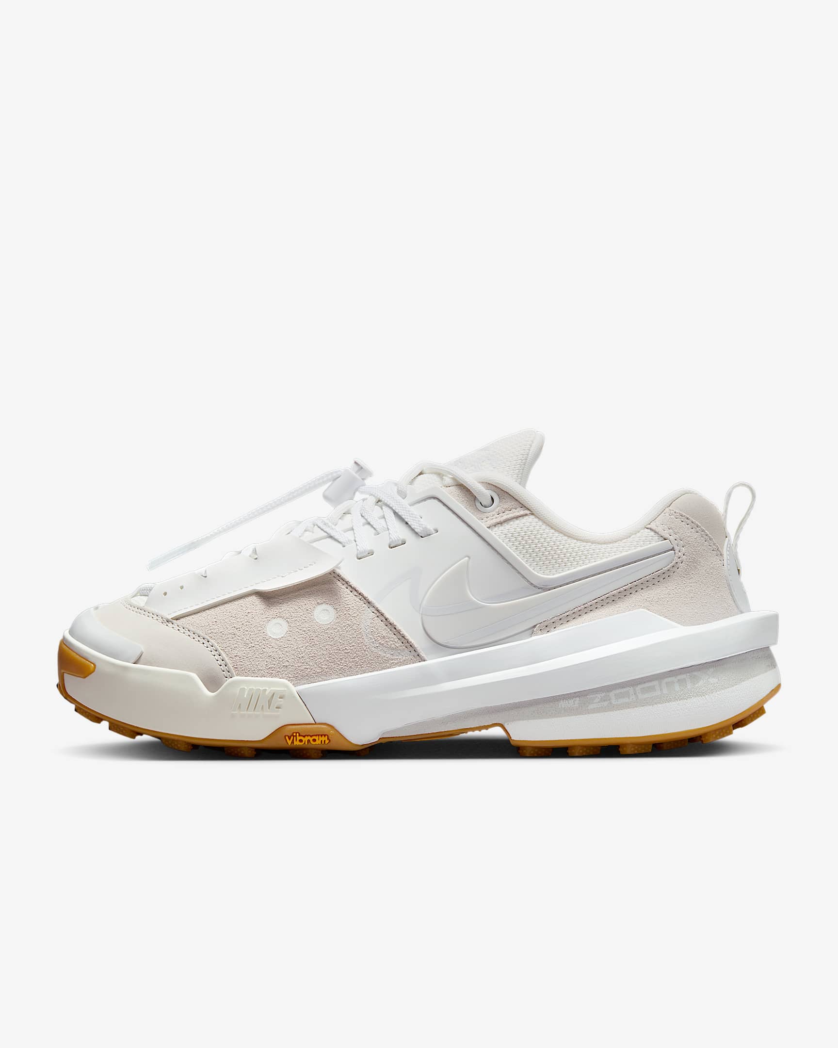 Nike Zegamadome x sacai Tenis para hombre - Blanco cumbre/Blanco/Blanco