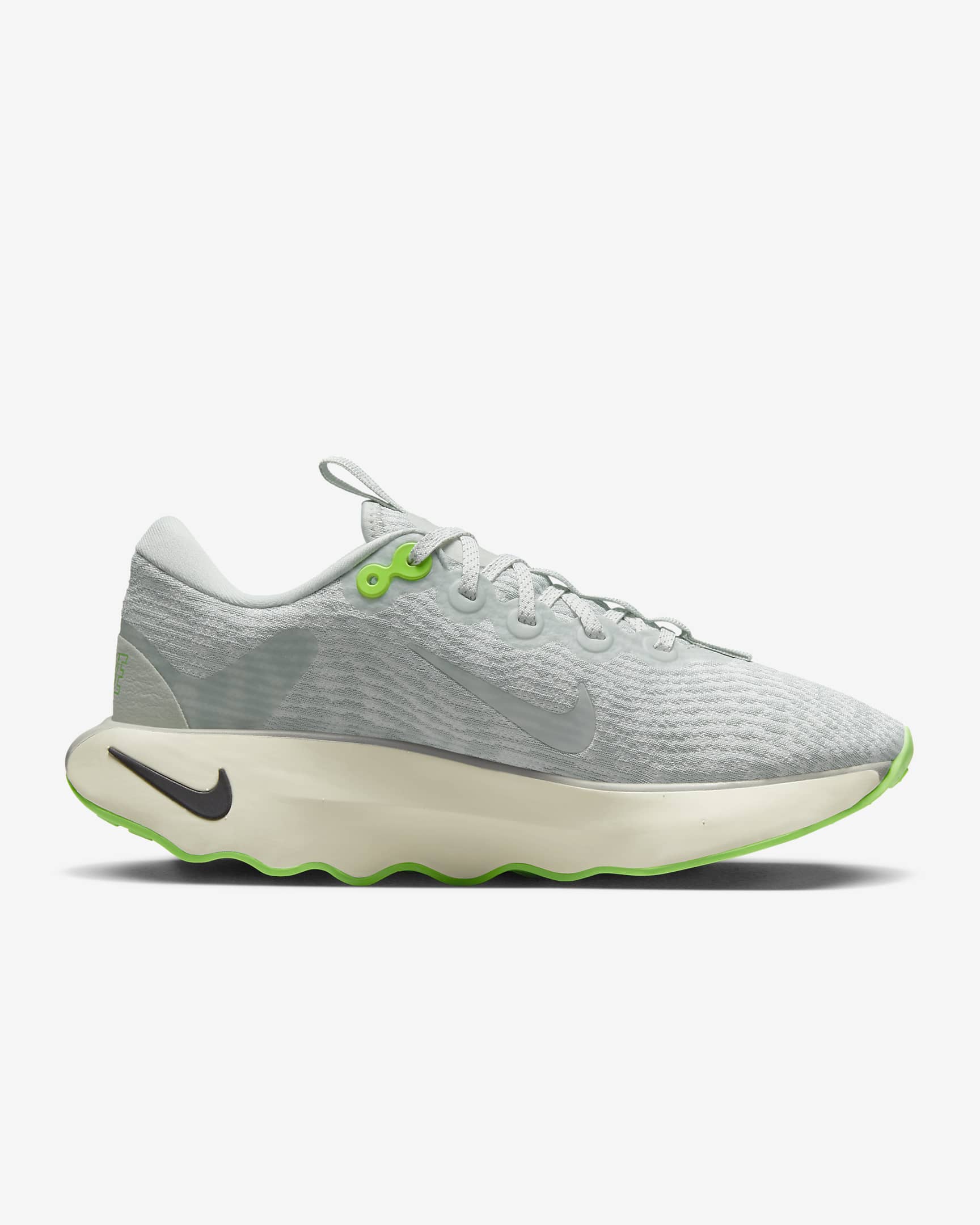 Nike Motiva Women's Walking Shoes - Light Silver/Green Strike/Coconut Milk/White