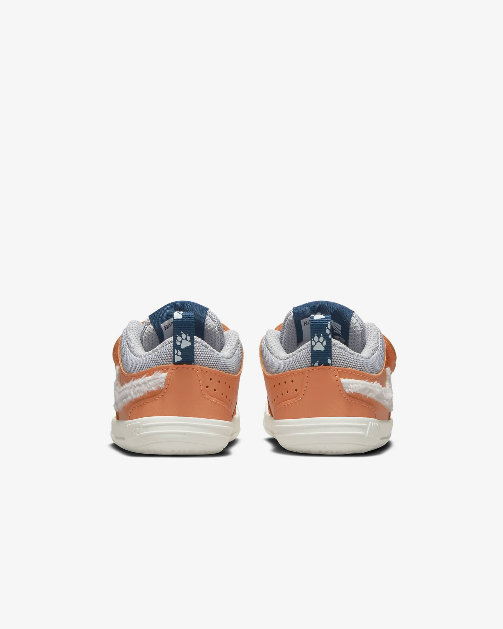 nike sandals white and blue