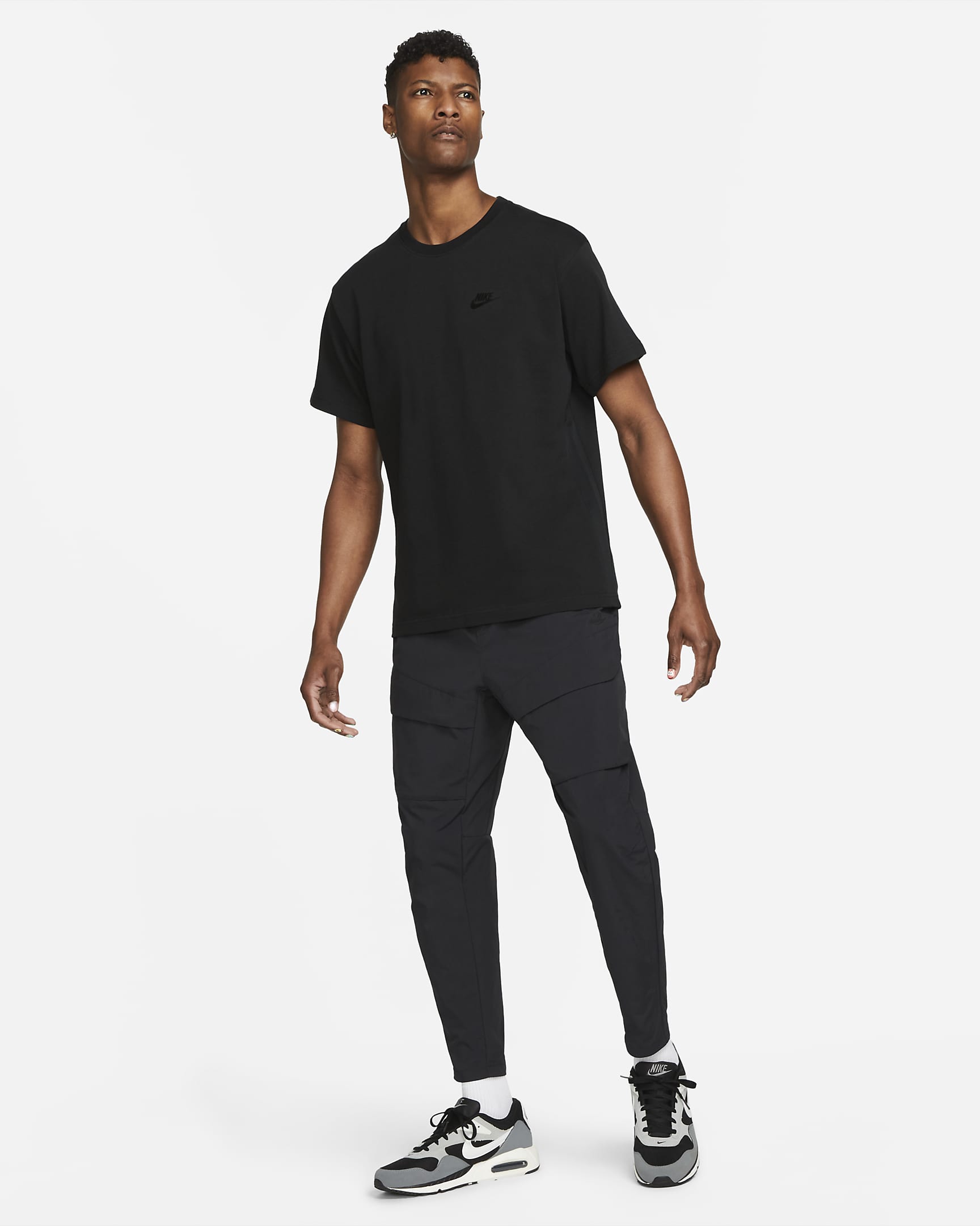 Nike Sportswear Men's Lightweight Knit Short-Sleeve Top. Nike CA