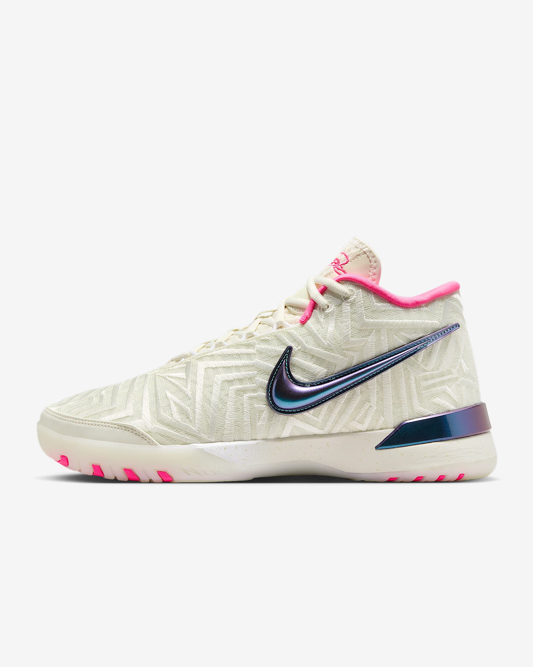 LeBron NXXT Genisus EP Tenis de básquetbol - Vela/Marfil pálido/Blanco/Hiperrosa