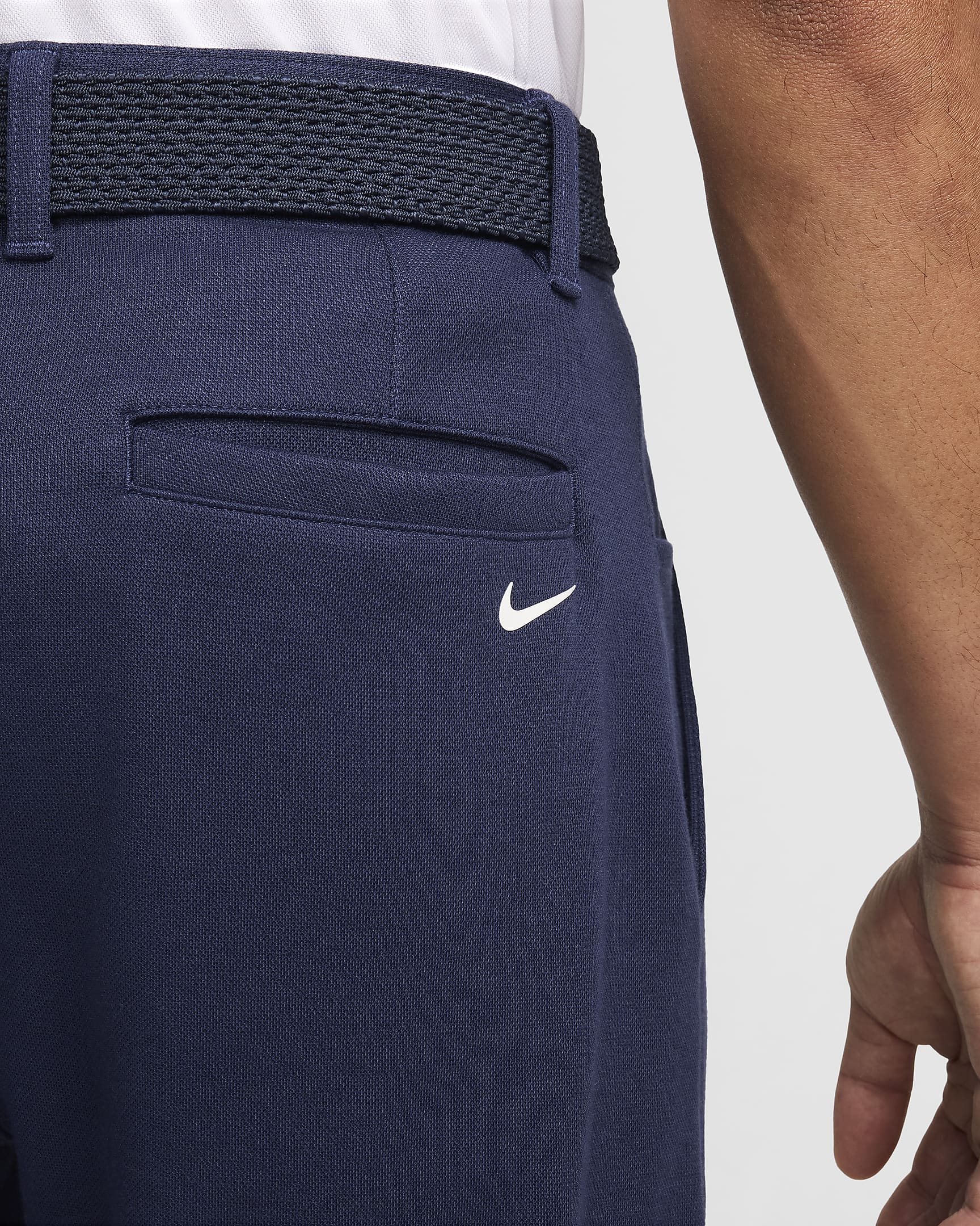 Ανδρικό παντελόνι φόρμας γκολφ Nike Tour - Midnight Navy/Λευκό