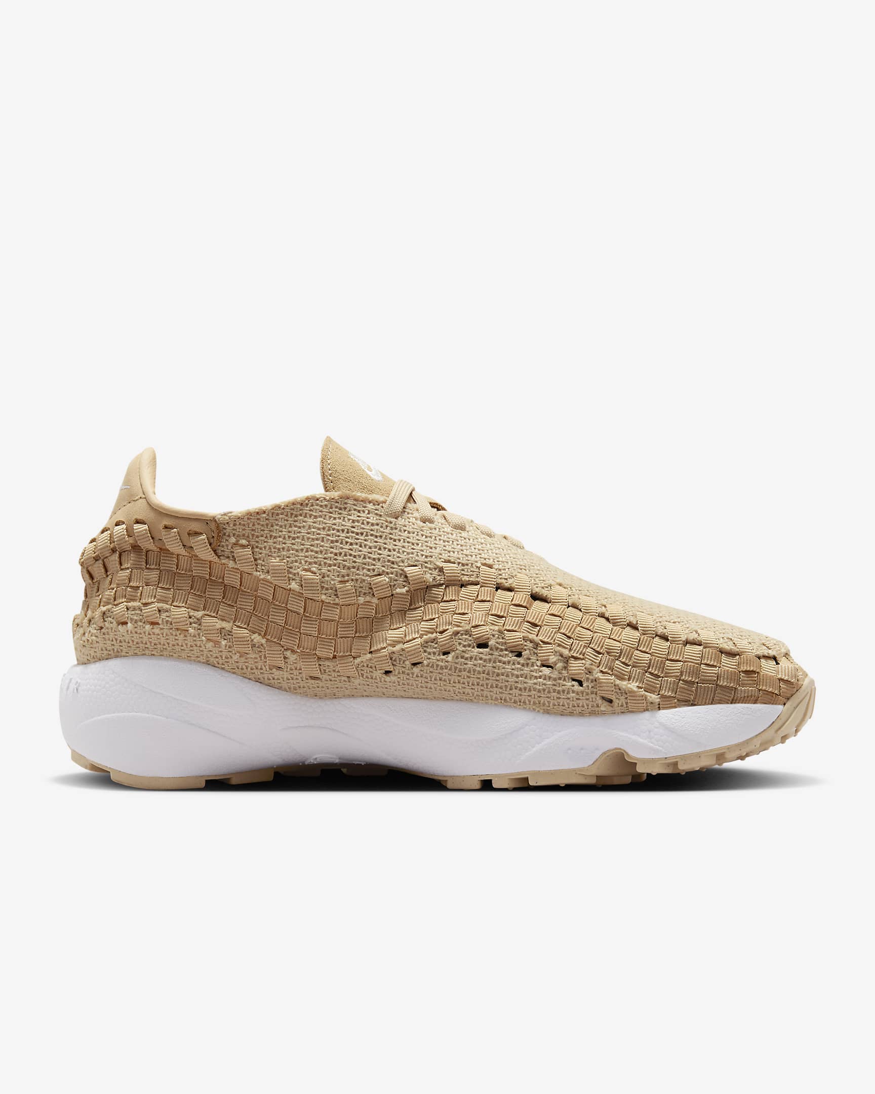 Nike Air Footscape Woven 女鞋 - Sesame/白色/Phantom