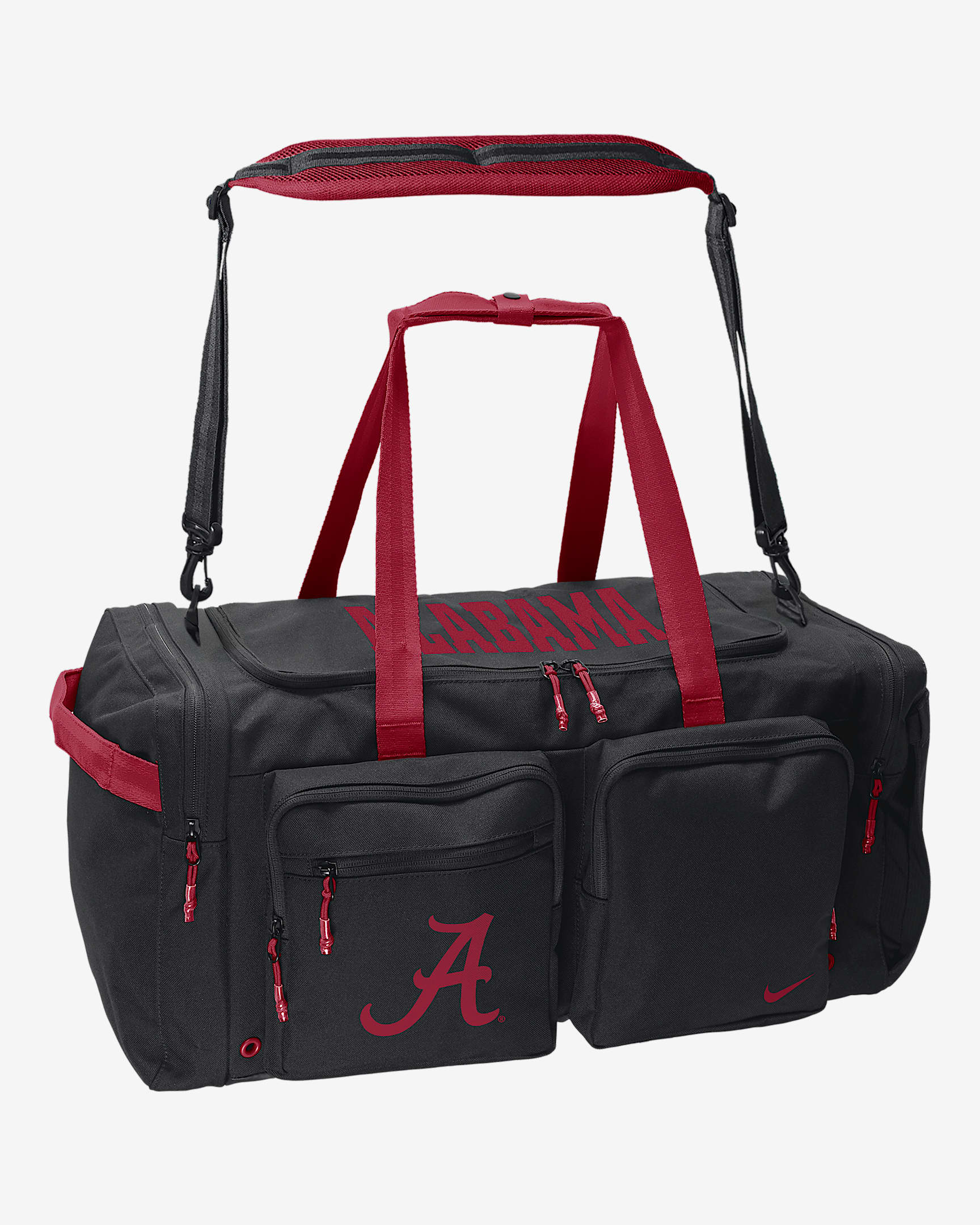 Alabama Utility Power 2.0 Nike College Duffel Bag - Black