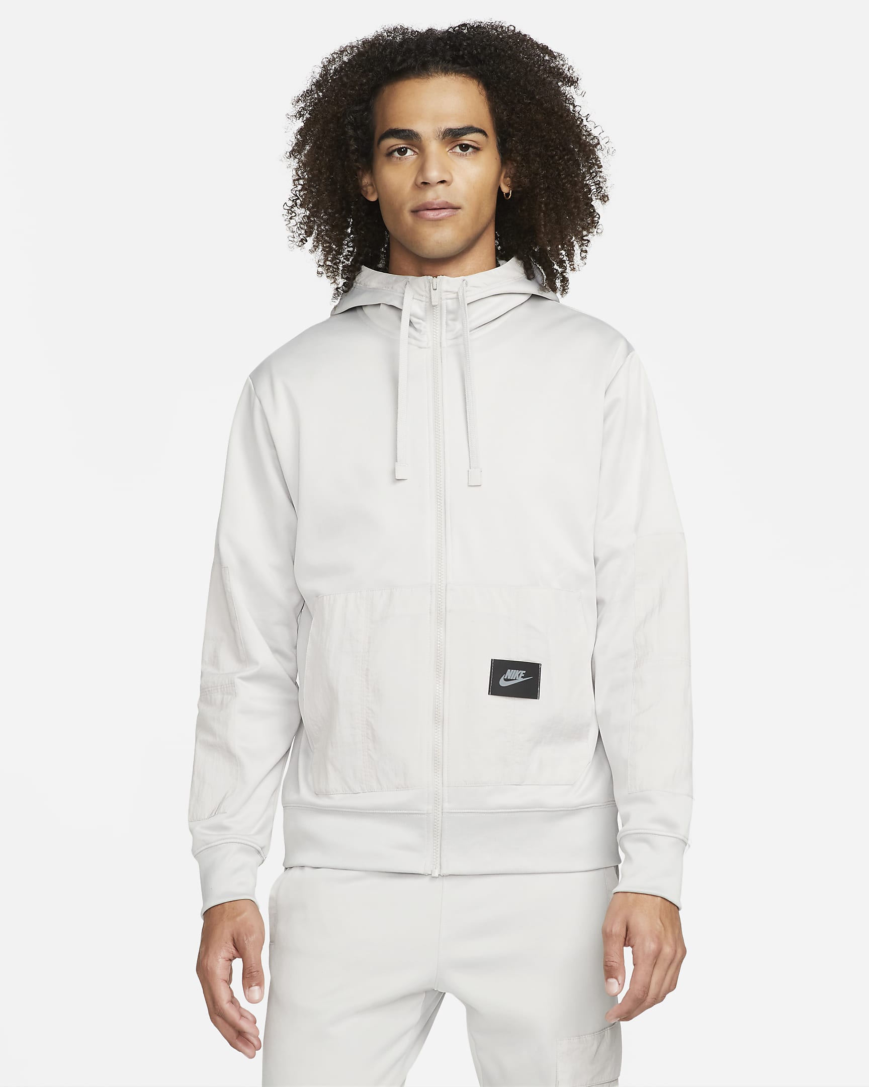 Nike Sportswear DriFIT Men's Sports Utility FullZip Fleece Hoodie