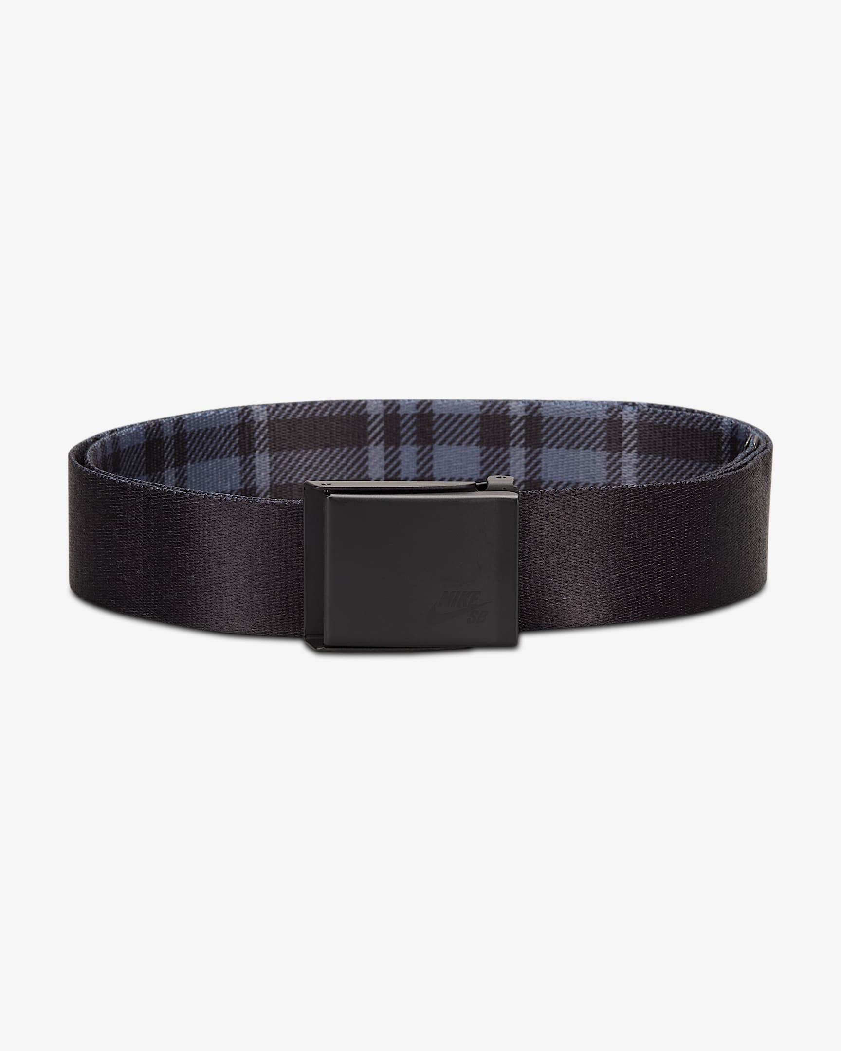 Nike SB Reversible Flannel Web Belt - Black