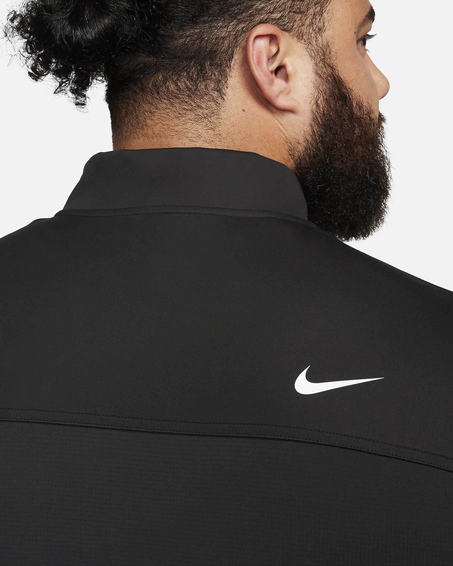 Ανδρικό τζάκετ γκολφ Nike Tour Essential - Μαύρο/Μαύρο/Λευκό