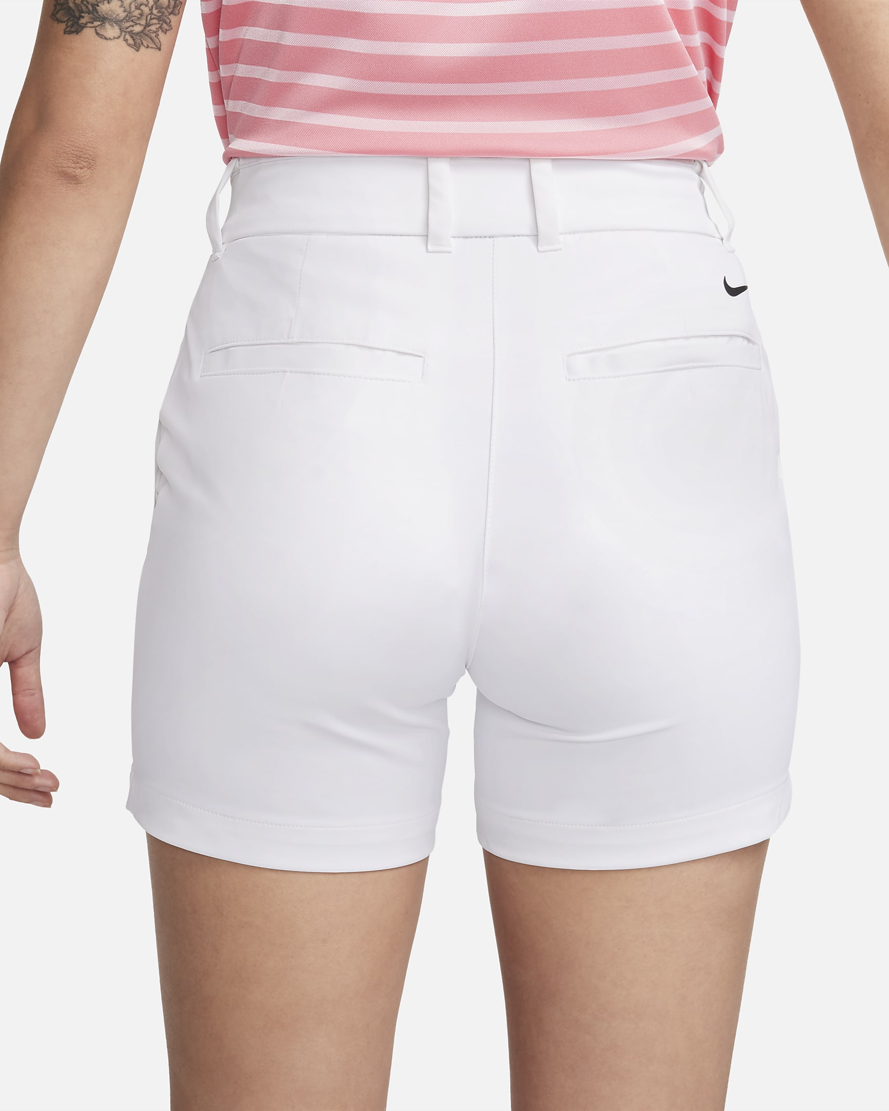 Nike Dri-FIT Victory Women's 13cm (approx.) Golf Shorts - White/Black