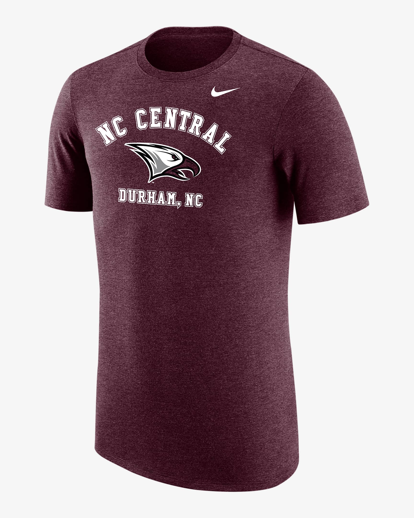 North Carolina Central Men's Nike College T-Shirt - Maroon