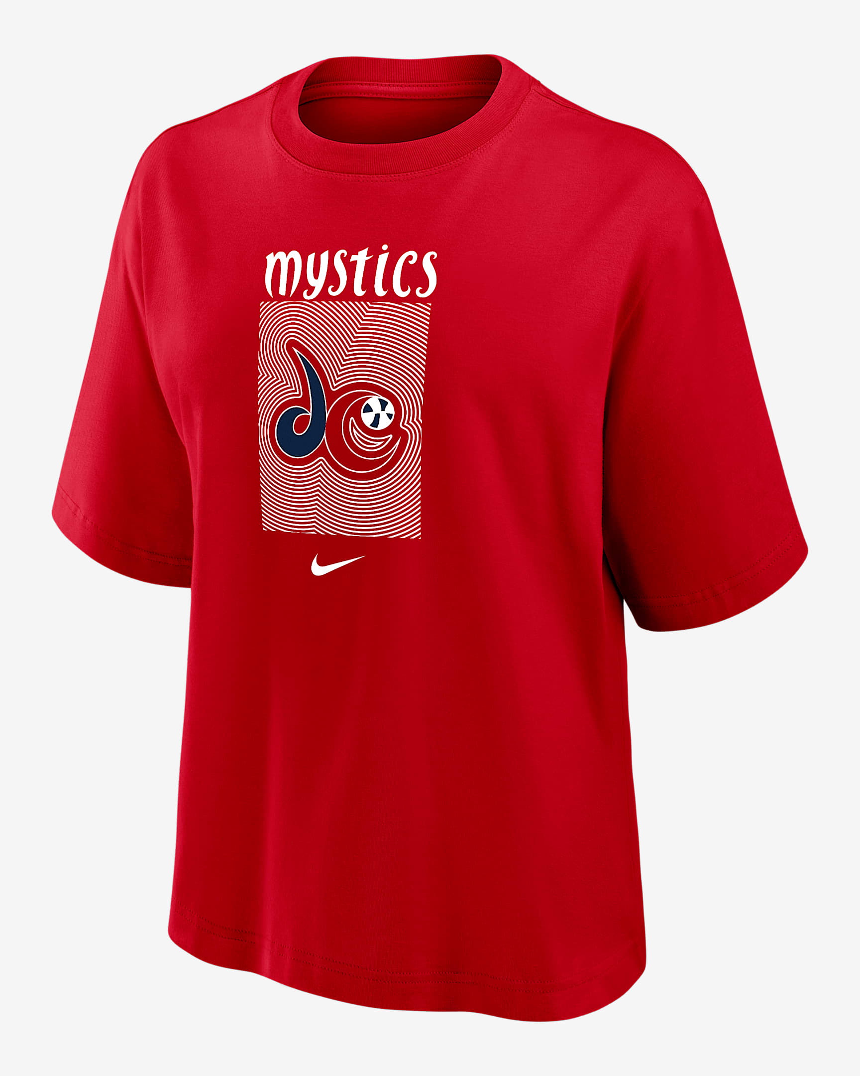 Washington Mystics Women's Nike WNBA Boxy T-Shirt - University Red