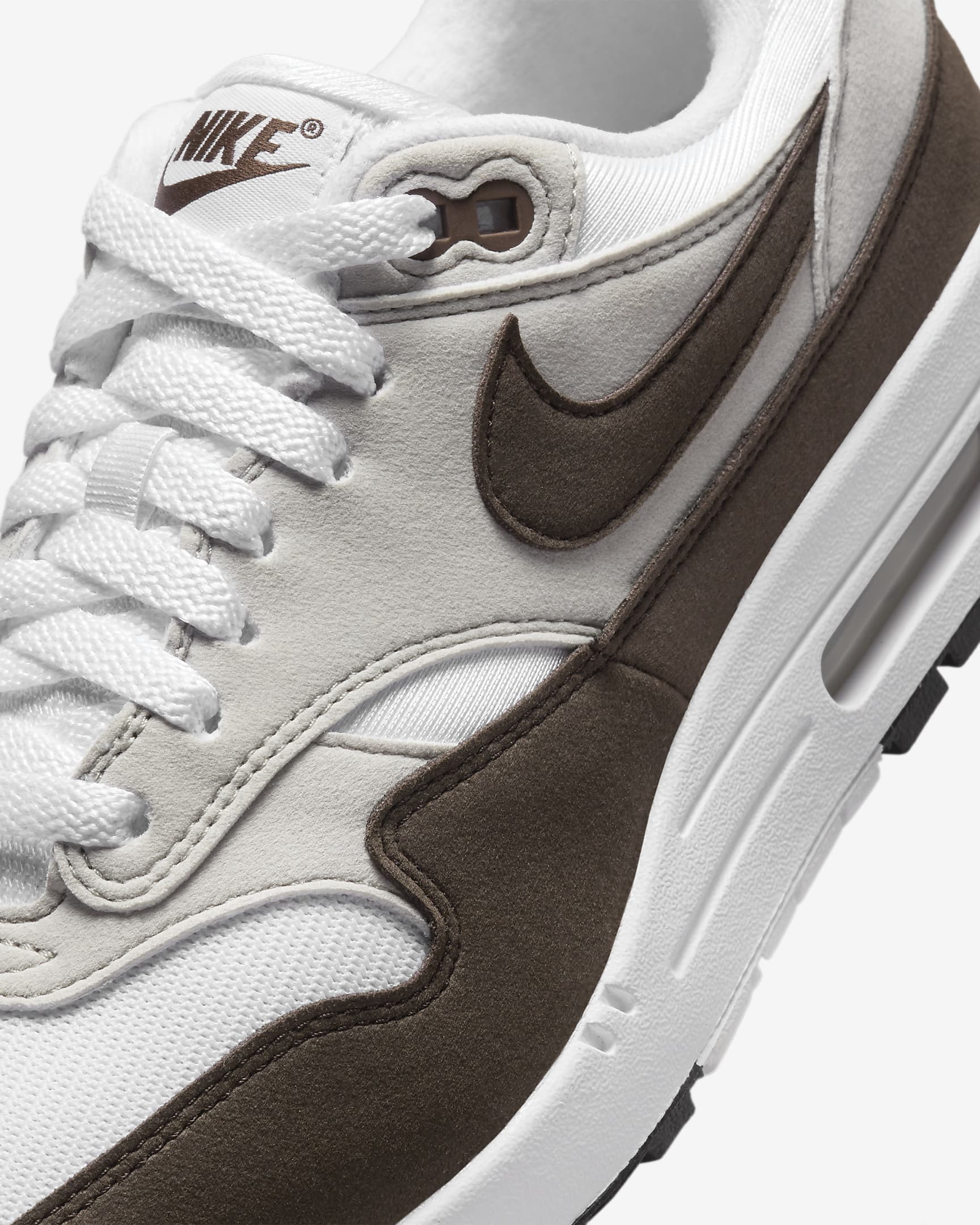 Calzado para mujer Nike Air Max 1 - Gris neutro/Blanco/Negro/Marrón barroco