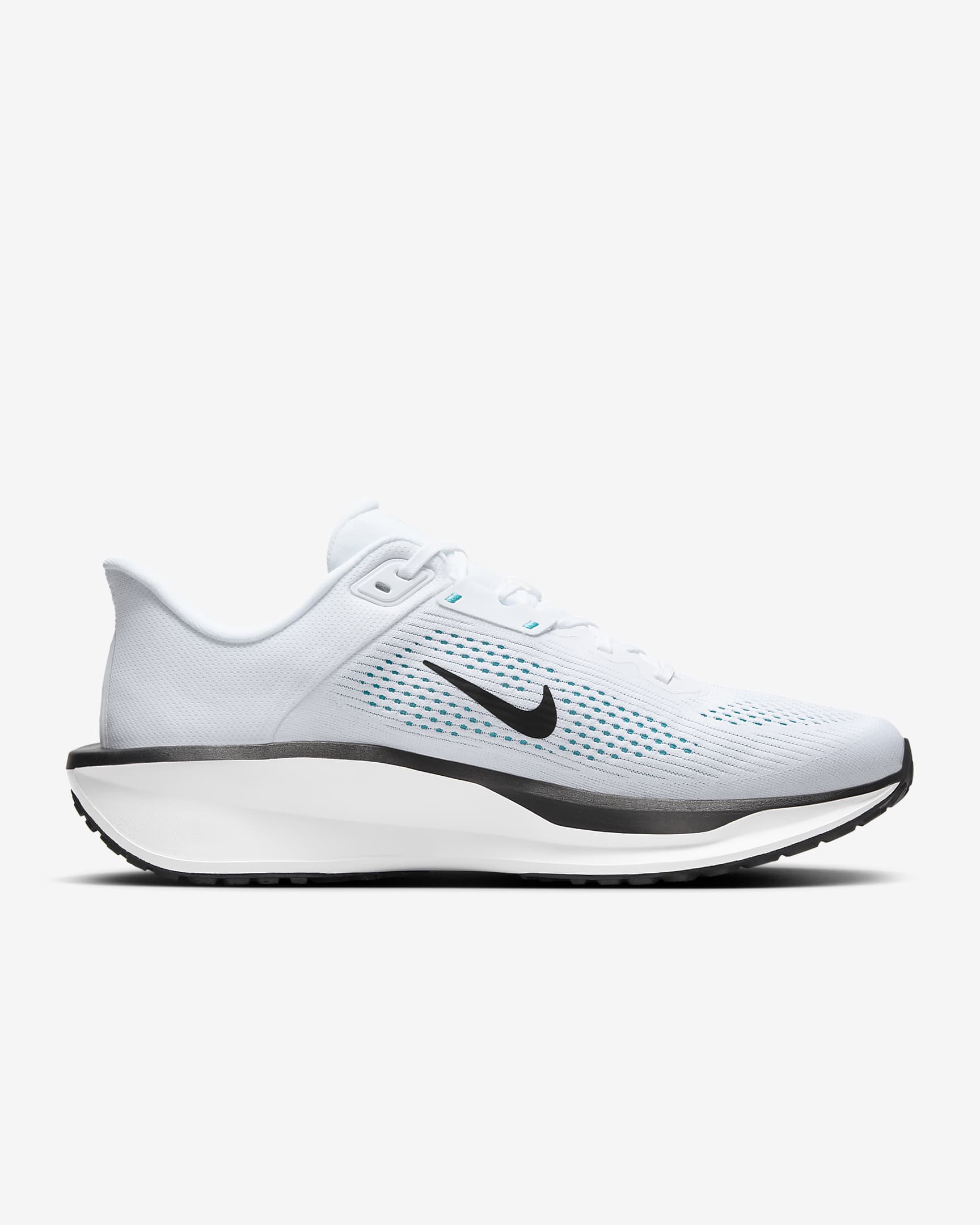 รองเท้าวิ่งโร้ดรันนิ่งผู้ชาย Nike Quest 6 - ขาว/Dusty Cactus/ดำ