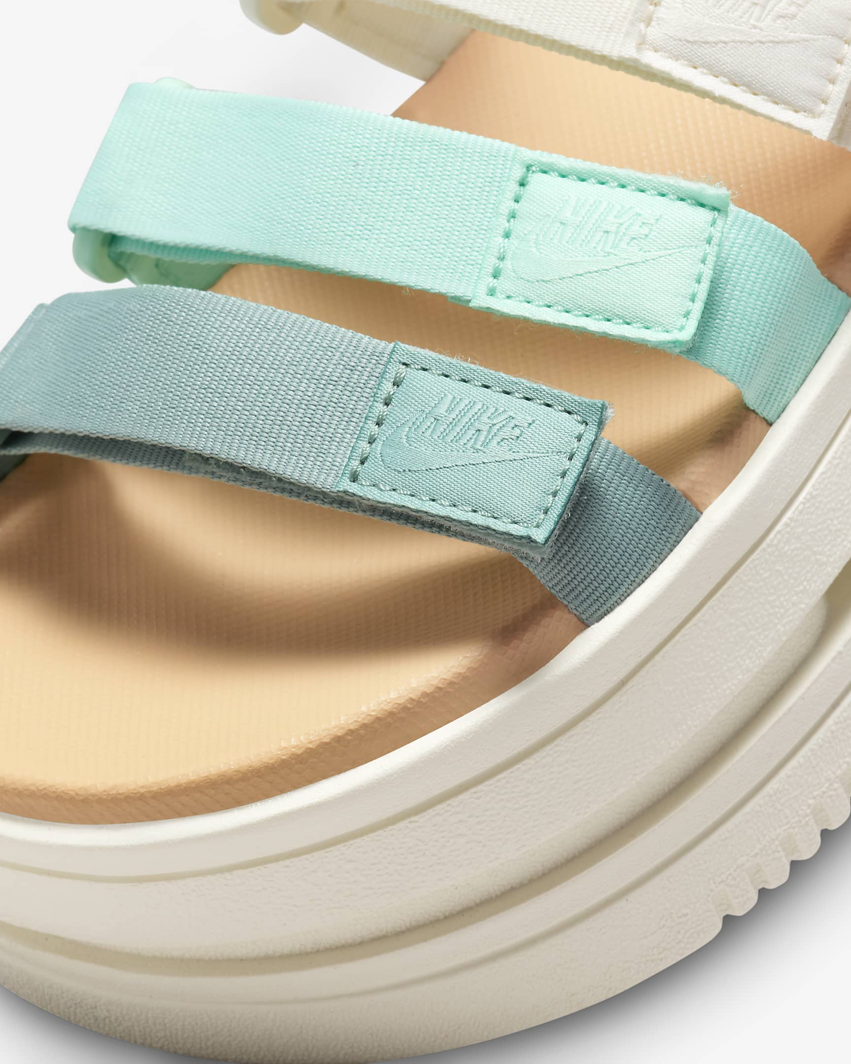 Nike Icon Classic Women's Sandals - Mineral/Pale Ivory/Emerald Rise/Hemp