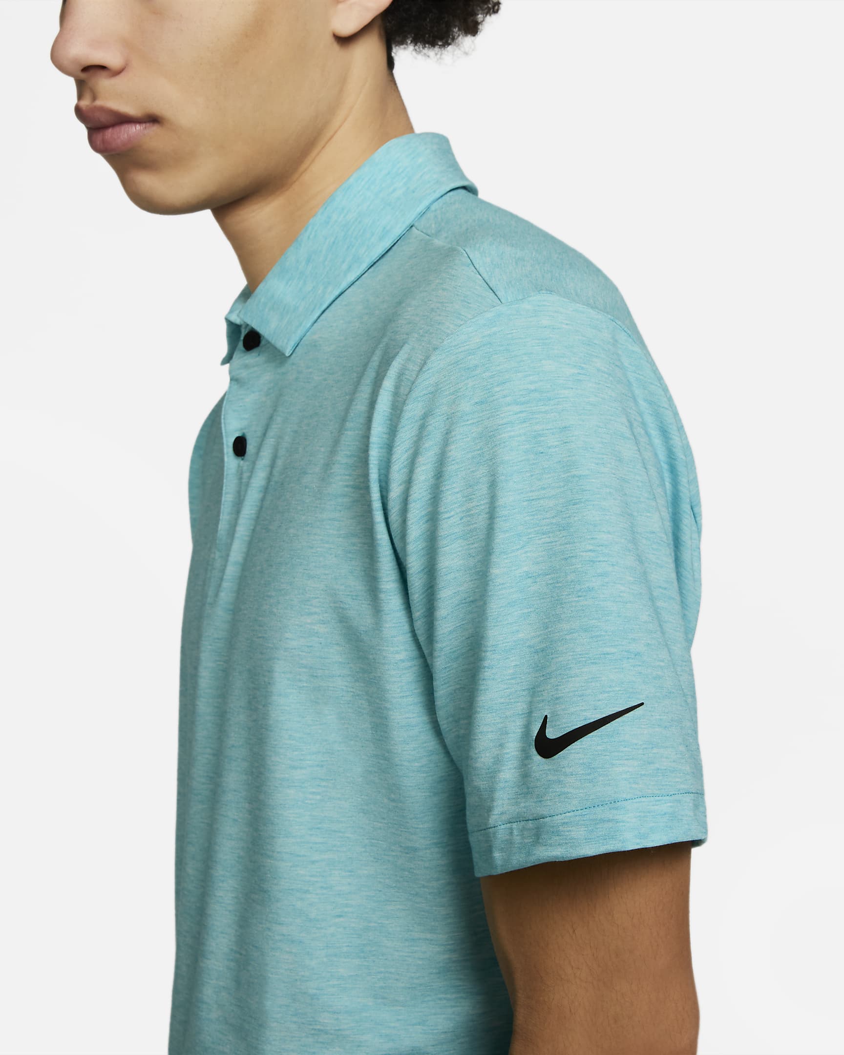 Nike Dri-FIT Tour Men's Heathered Golf Polo. Nike.com