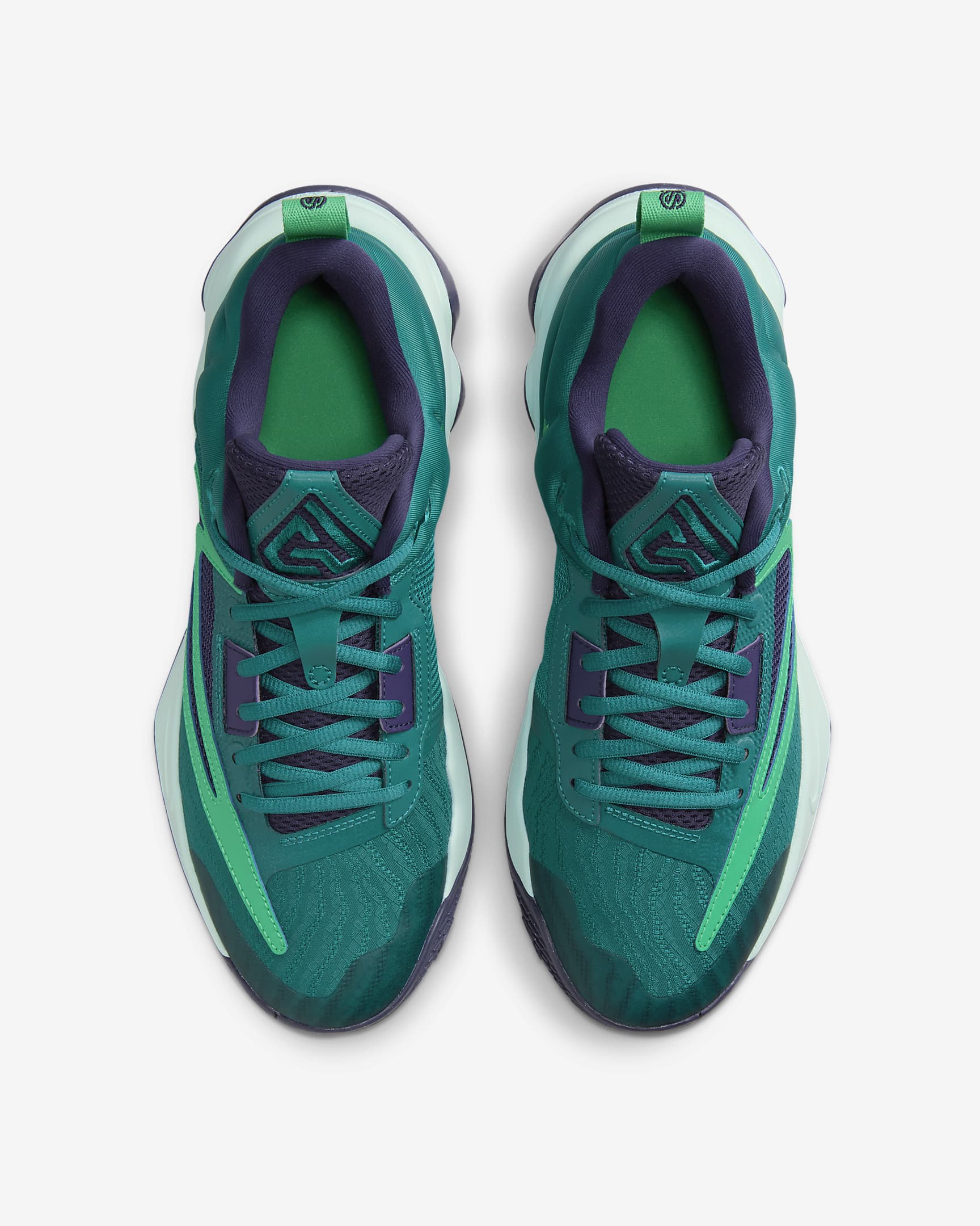 Giannis Immortality 3 Basketball Shoes - Geode Teal/Purple Ink/Jade Ice/Stadium Green