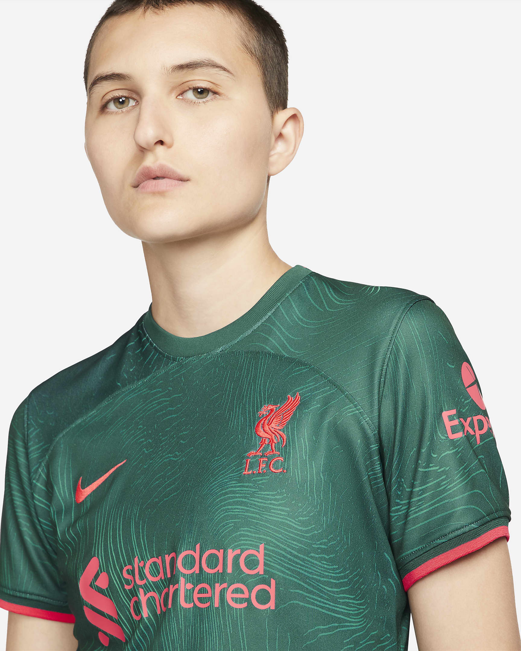 Maglia Da Calcio Nike Dri Fit Liverpool Fc Stadium Da Donna