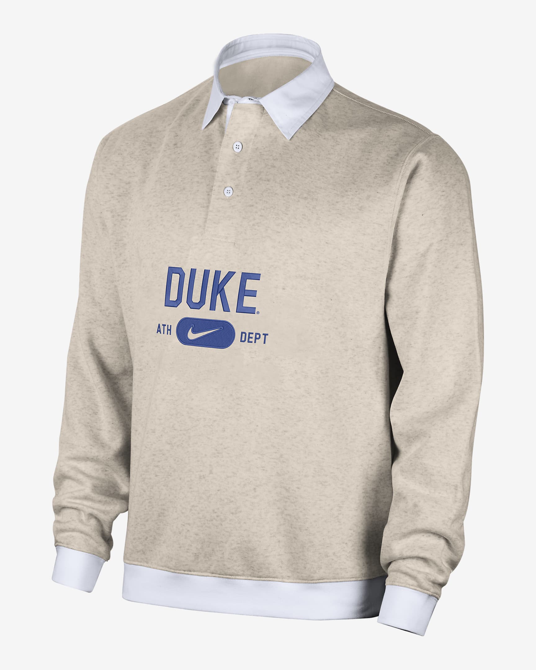 Duke Club Fleece Men's Nike College Long-Sleeve Polo. Nike.com