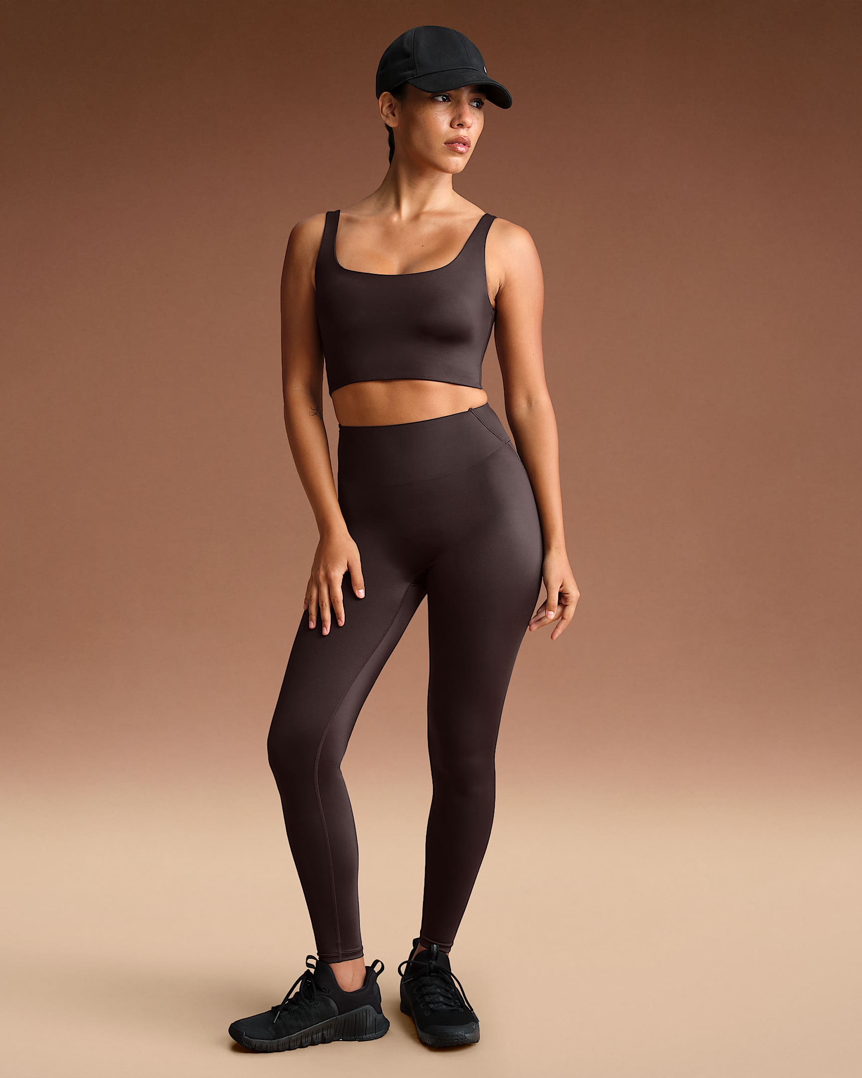 NikeSKIMS Shine Women's High-Waisted Bonded 26" Leggings - NSKM Phoenix