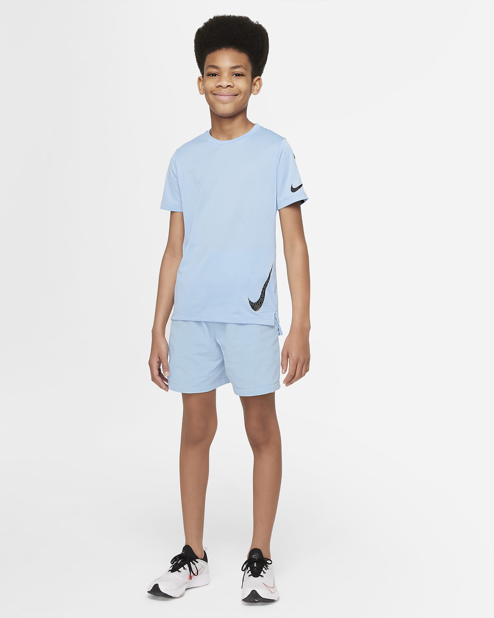 Nike Instacool Big Kids' (Boys') Short-Sleeve Training Top. Nike.com