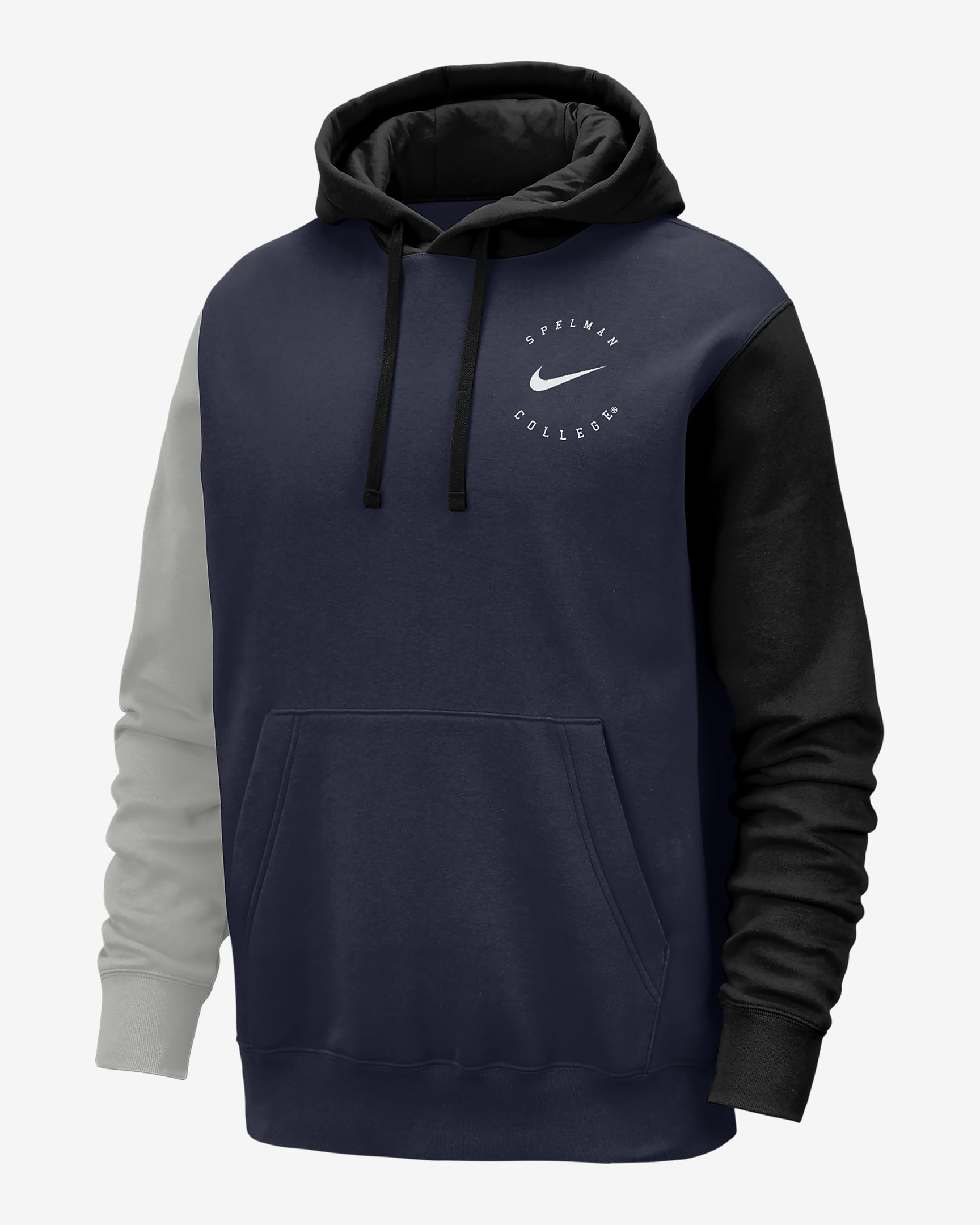 Spelman Club Fleece Men's Nike College Hoodie - Navy
