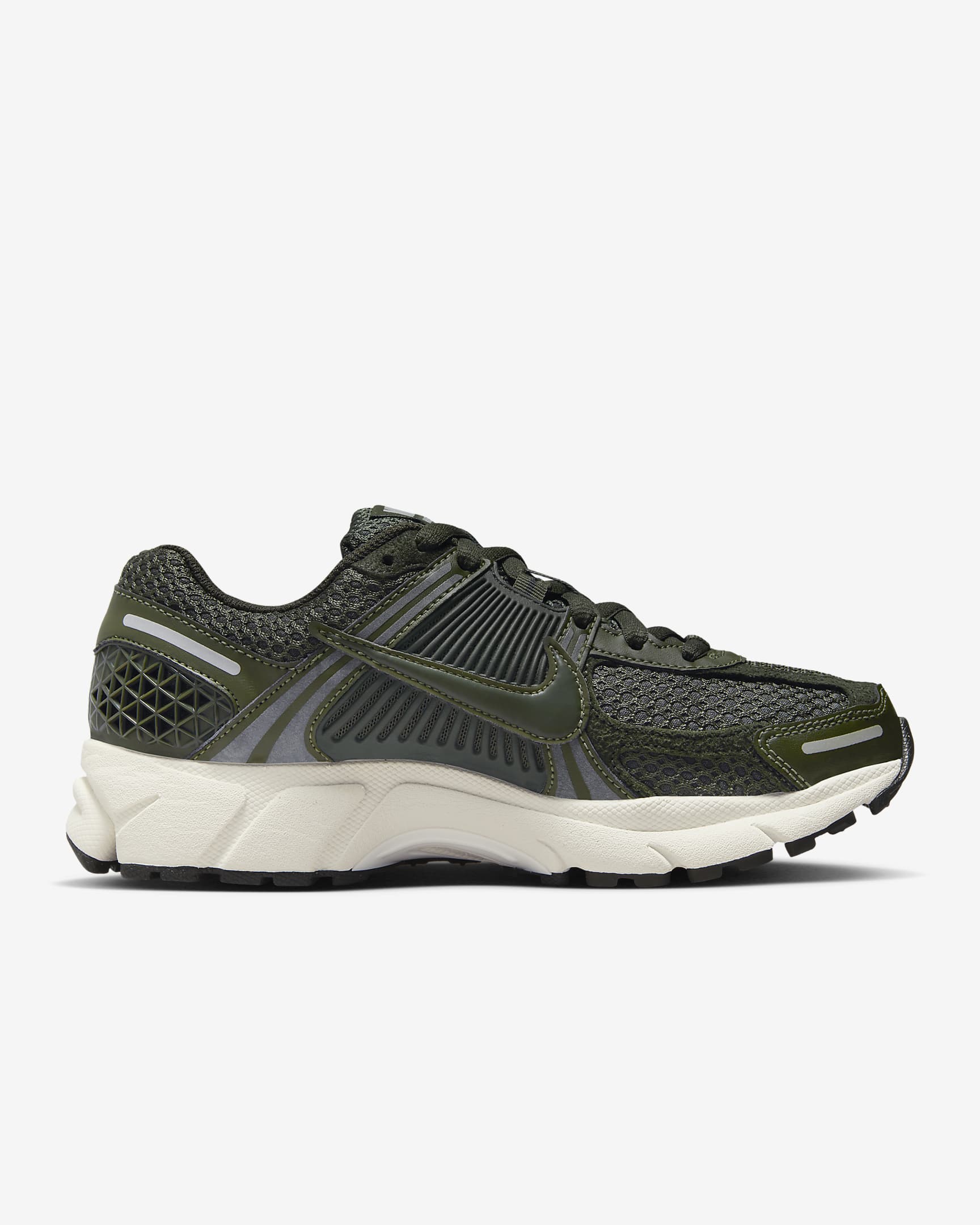 Nike Zoom Vomero 5 Women's Shoes - Cargo Khaki/Sail/Metallic Silver/Sequoia