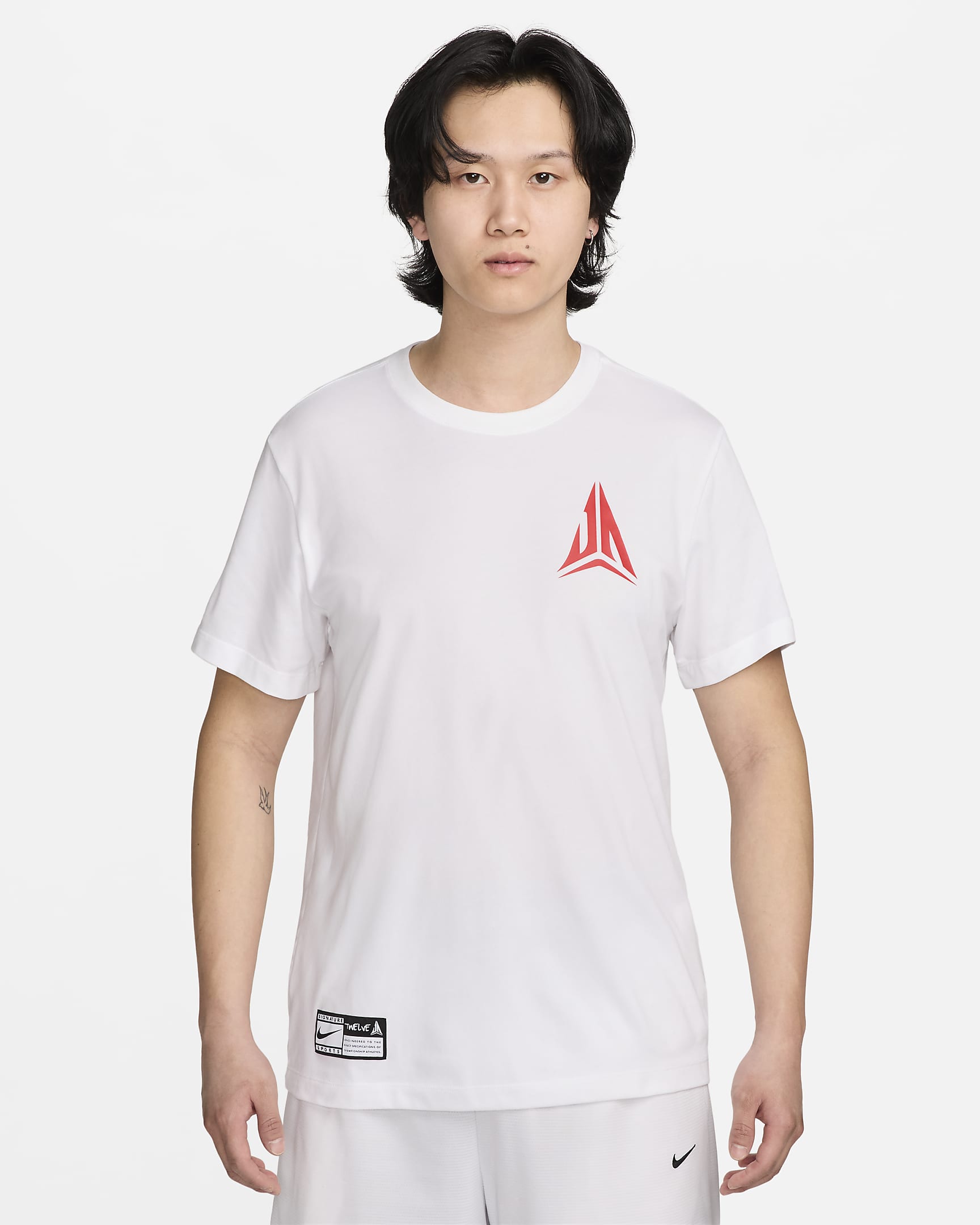 Ja 男款 Nike Dri-FIT 籃球 T 恤 - 白色