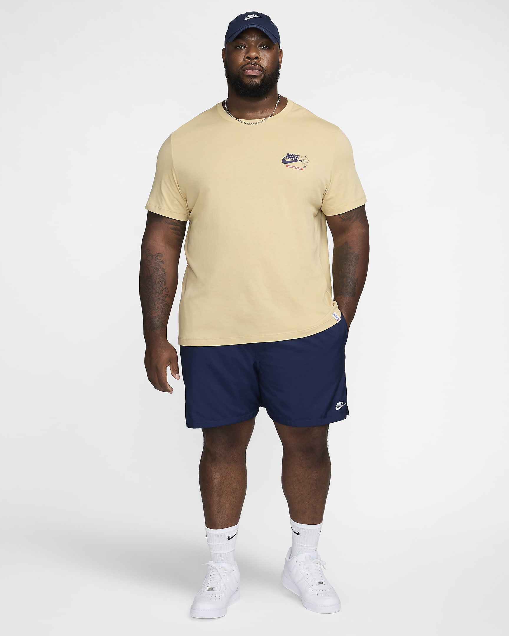 Playera para hombre Nike Sportswear - Sésamo