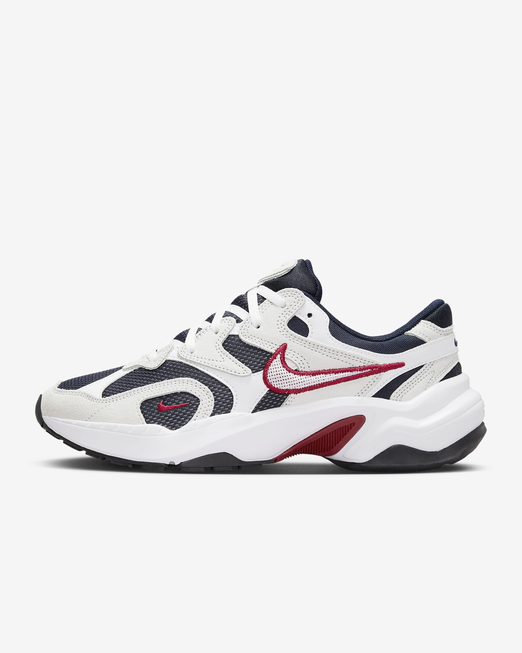 Nike AL8 Damenschuh - Obsidian/Gym Red/Schwarz/Weiß