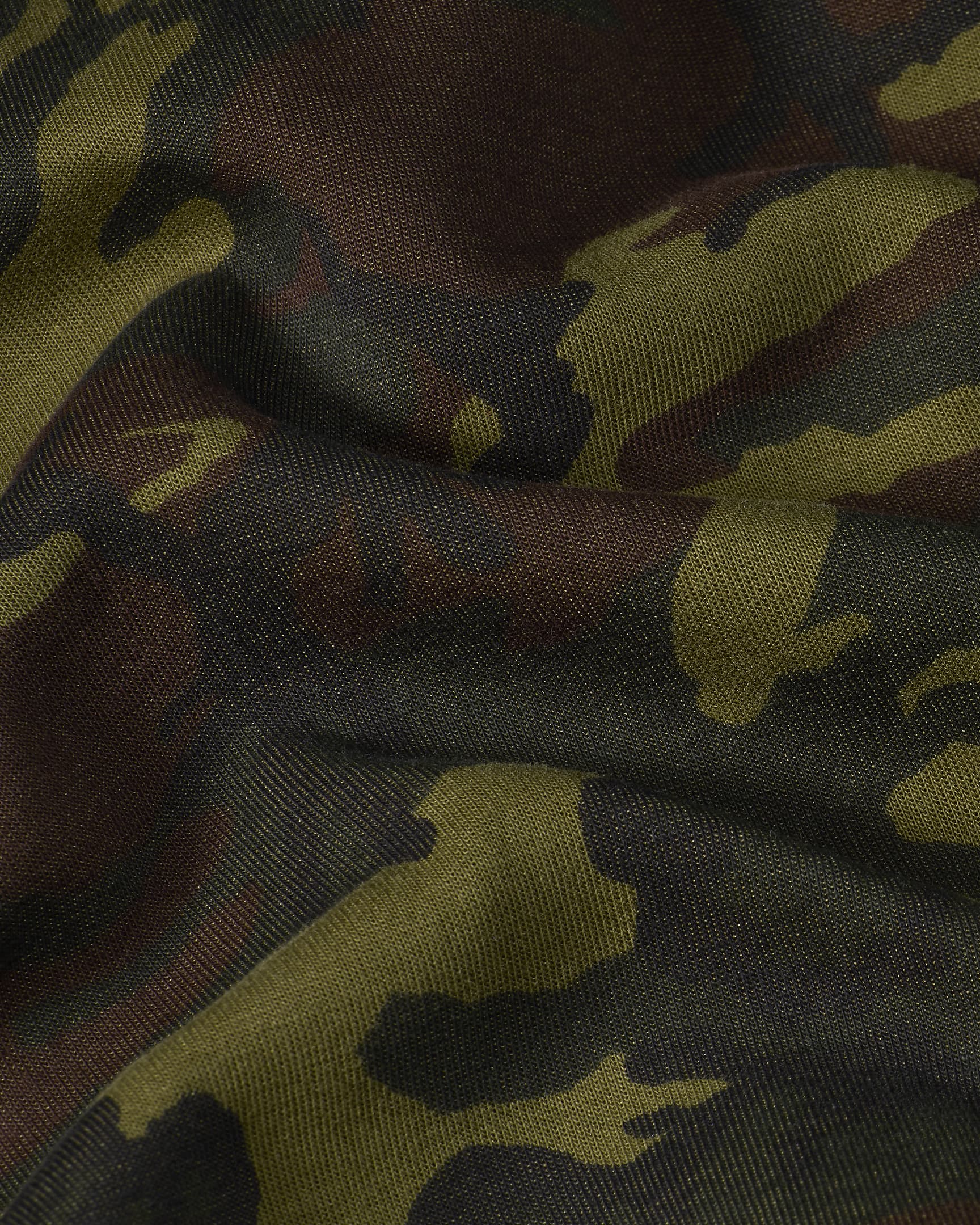 Nike Tech Fleece Camo-Kapuzenjacke für ältere Kinder (Jungen) - Schwarz/Sequoia/Schwarz