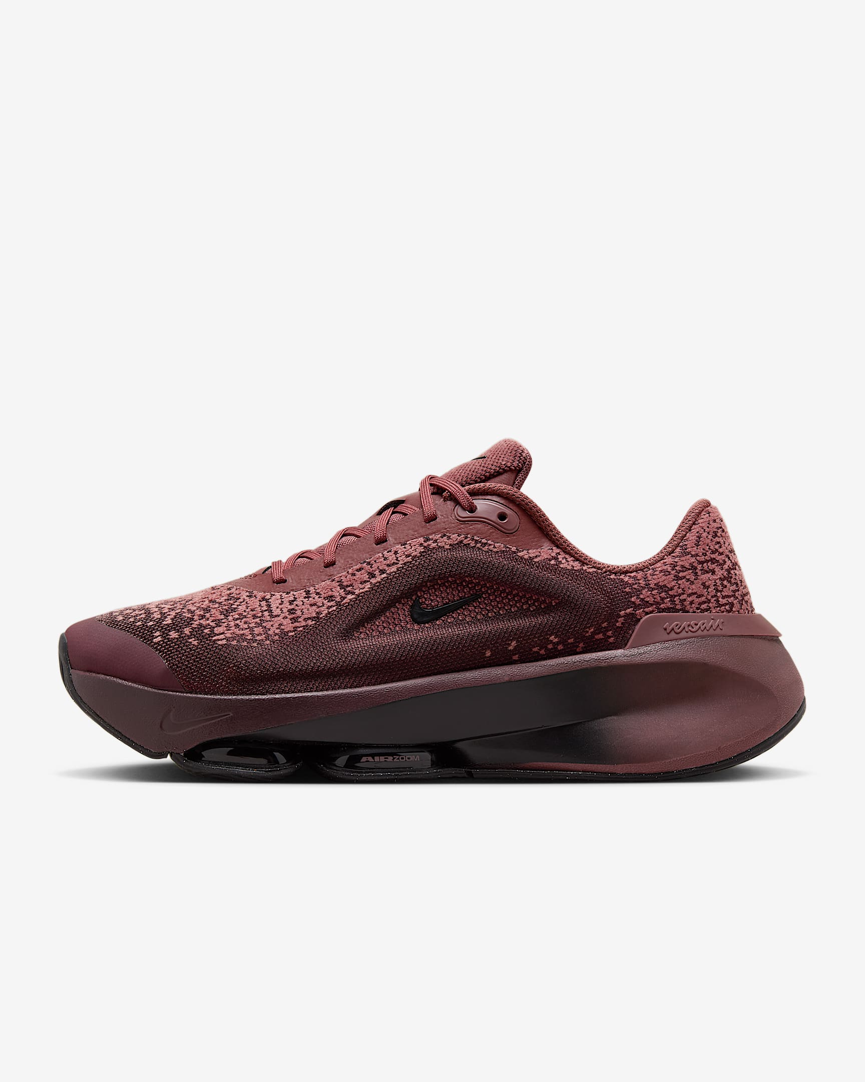 Träningssko Nike Versair för kvinnor - Red Sepia/Burgundy Crush/Svart