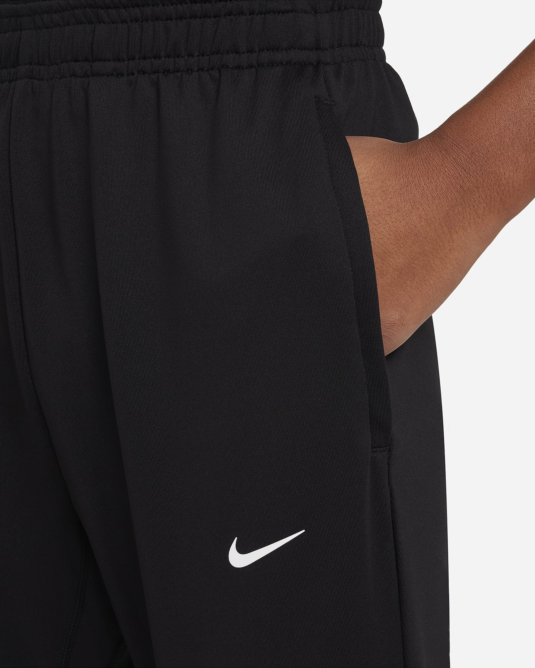Pantaloni da calcio Nike Dri-FIT Strike – Ragazzi - Nero/Nero/Antracite/Bianco