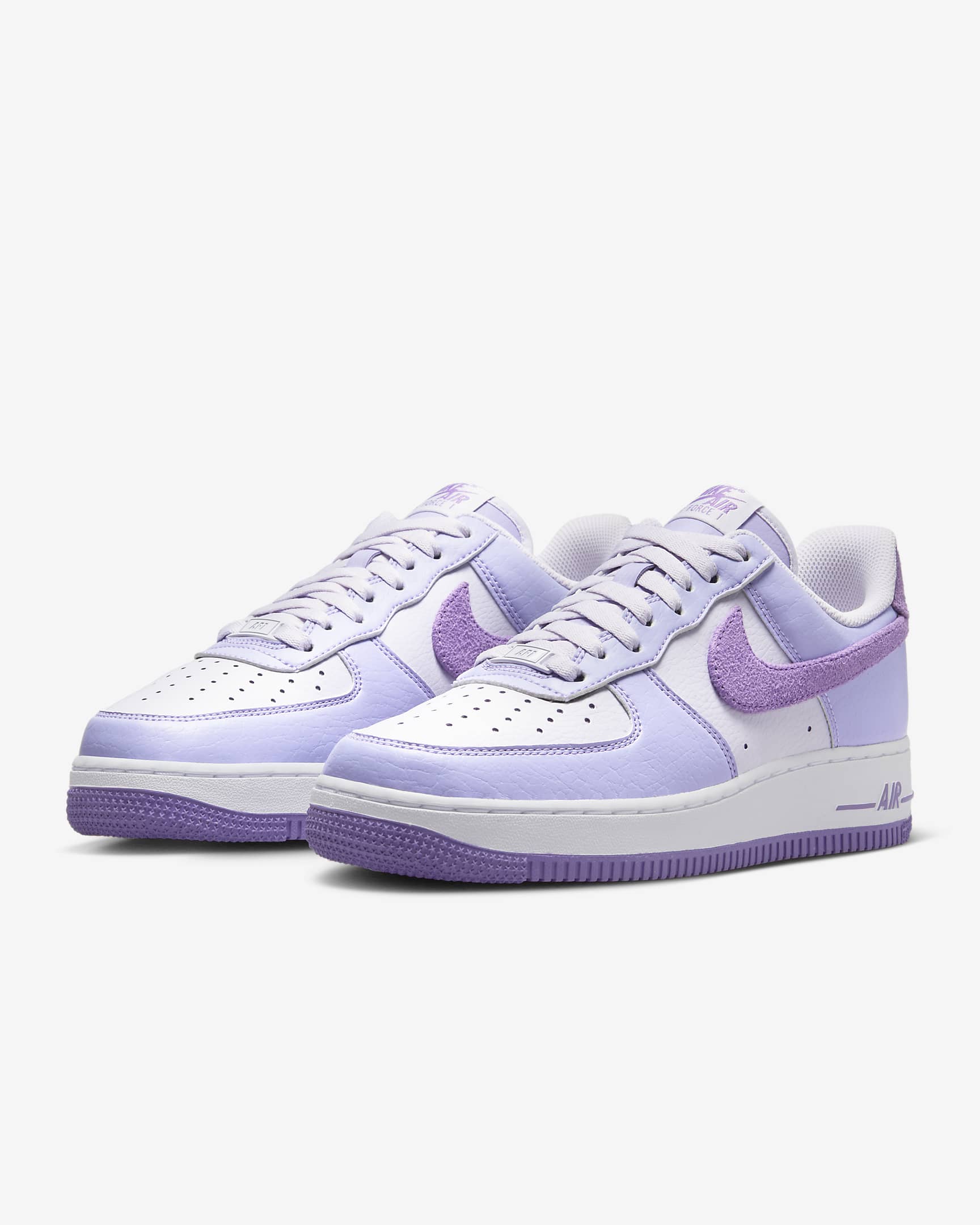 Sapatilhas Nike Air Force 1 '07 Next Nature para mulher - Hydrangeas/Barely Grape/Branco/Preto Raspberry