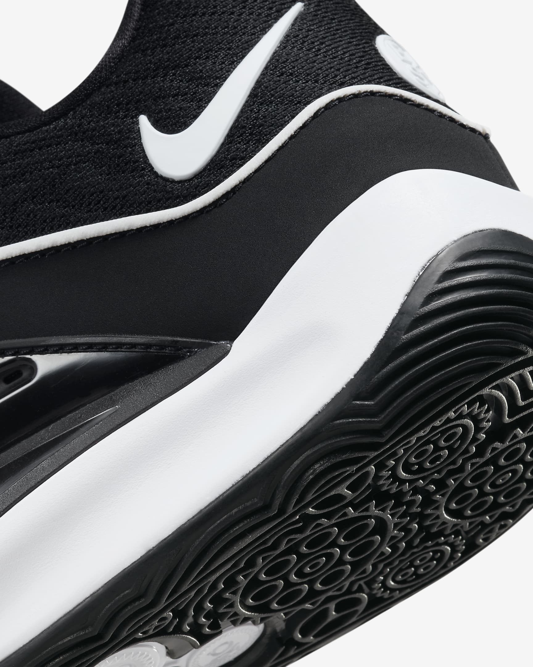 KD16 (Team) Basketball Shoes - Black/White