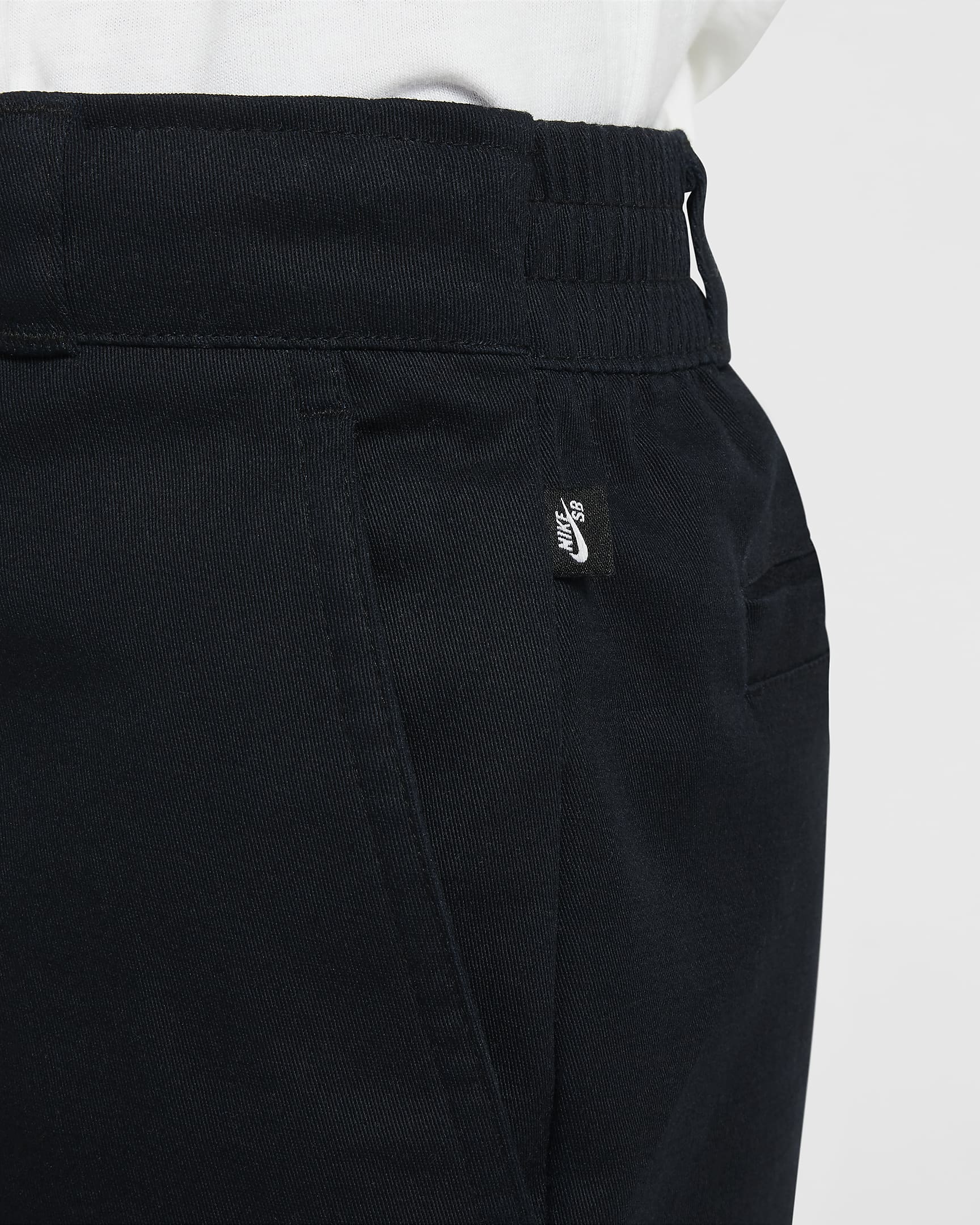 Nike SB Older Kids' Chino Skate Shorts - Black/Anthracite