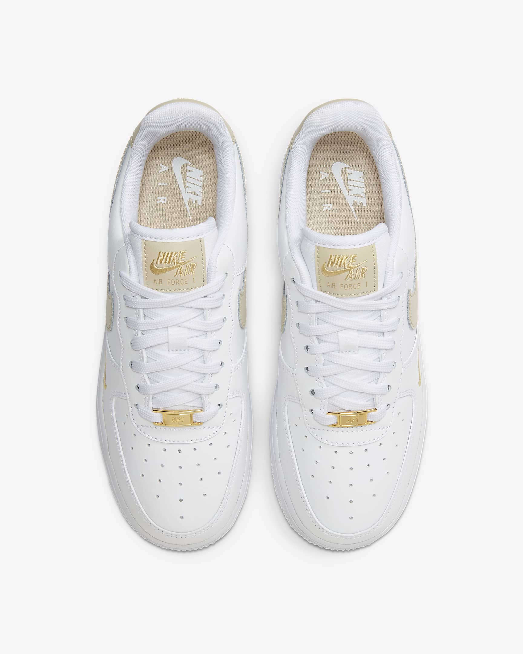 Sapatilhas Nike Air Force 1 '07 Essential para mulher - Branco/Rattan/Branco/Rattan