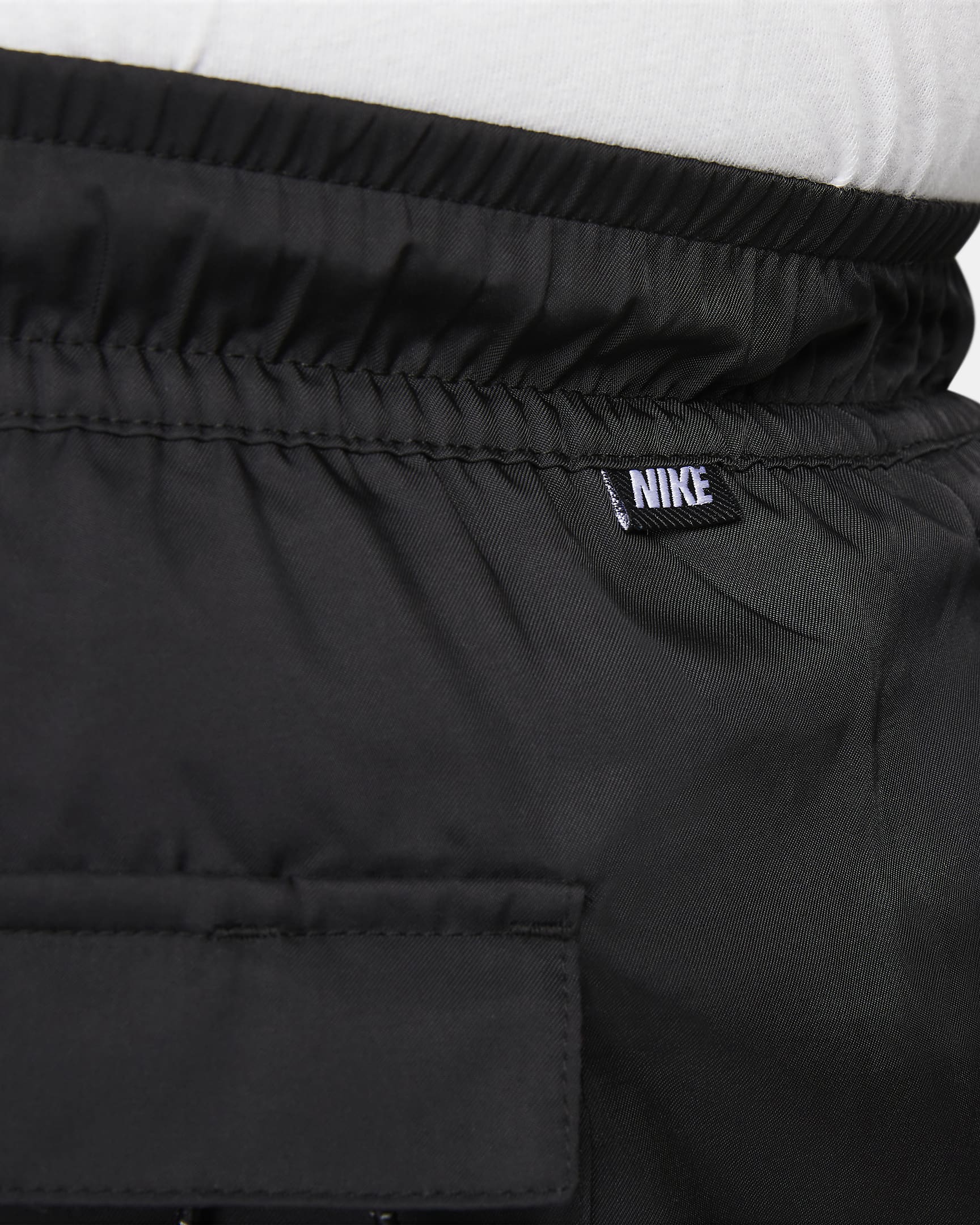 Nike Sportswear Sport Essentials Men's Woven Lined Flow Shorts - Black/White