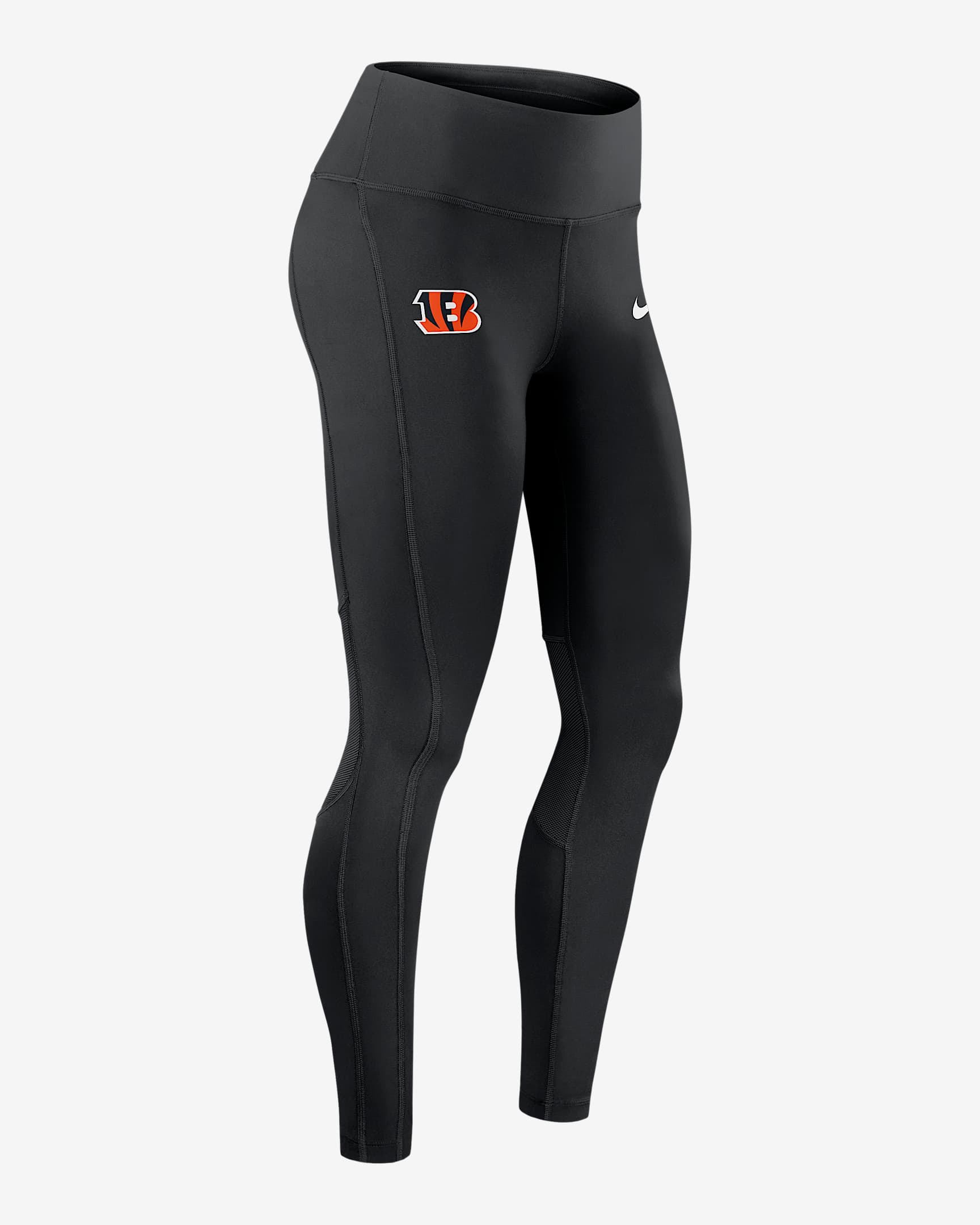 Leggings Nike Dri-FIT de la NFL para mujer Cincinnati Bengals Epic Fast - Negro