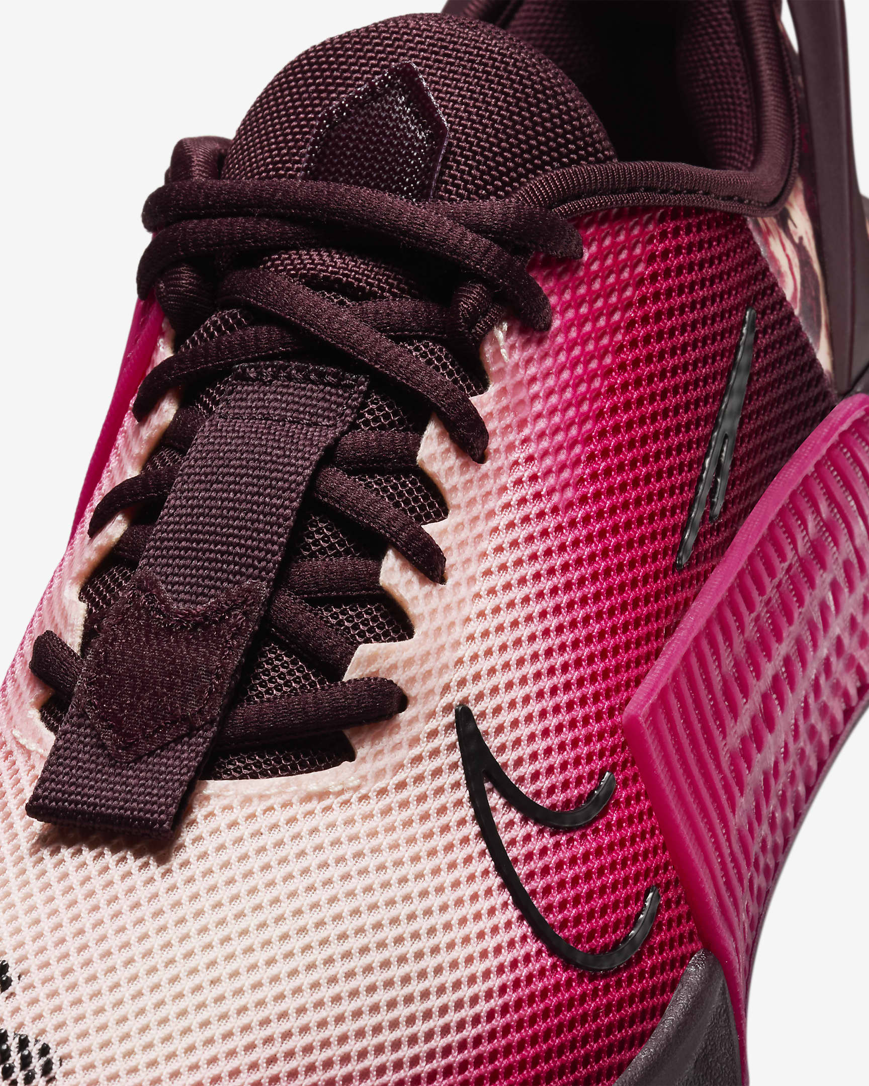 Nike Metcon 9 EasyOn AMP Women's Workout Shoes - Burgundy Crush/Rush Pink/Crimson Tint/Black