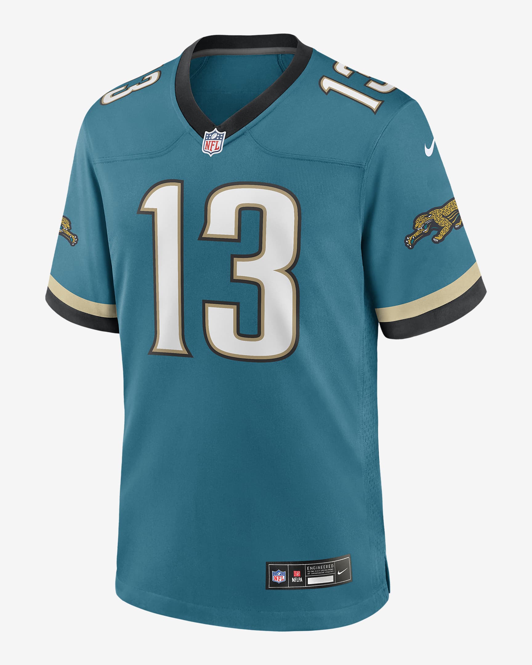 Jersey de fútbol americano Game para hombre NFL Jacksonville Jaguars (Christian Kirk) - Azul verdoso